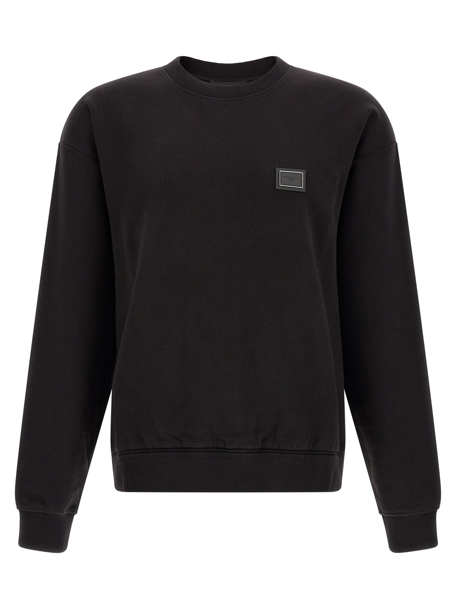 Dolce & Gabbana Logo Plaque Sweatshirt