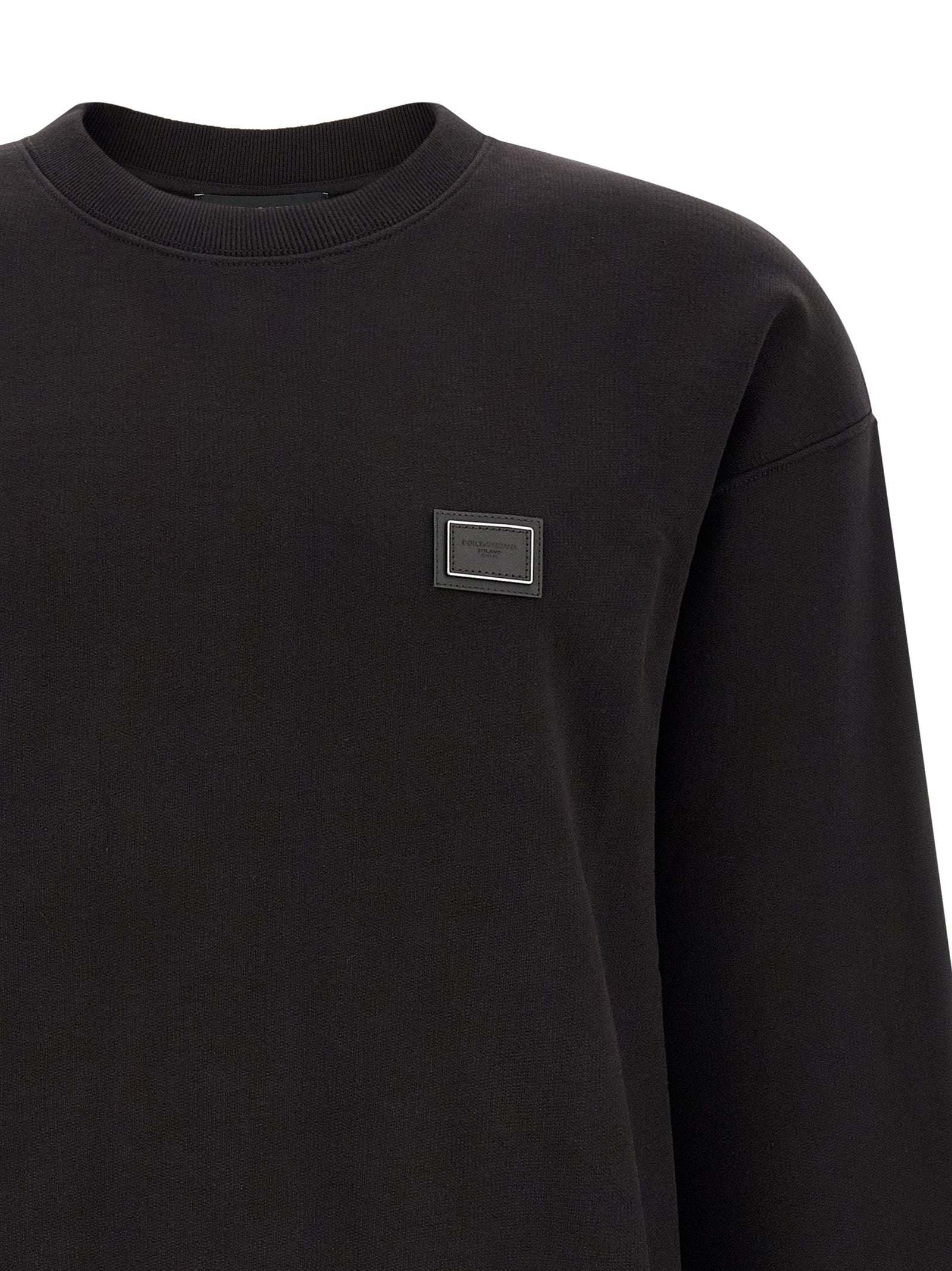 Dolce & Gabbana Logo Plaque Sweatshirt