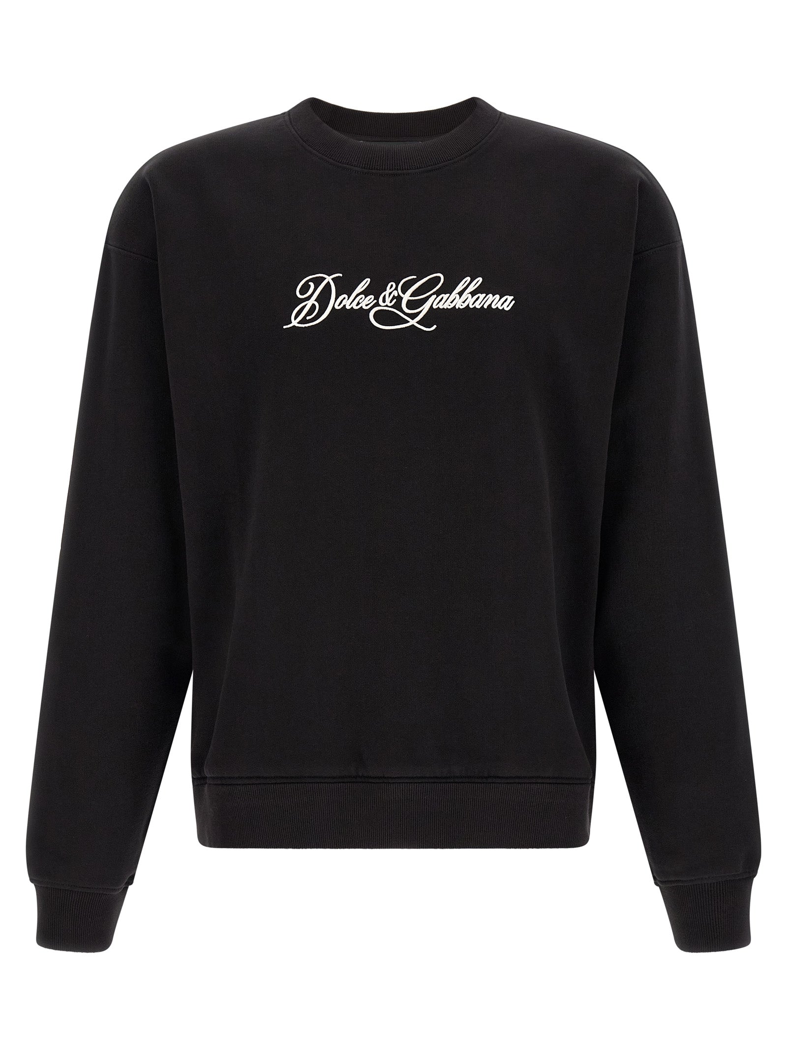 Dolce & Gabbana Logo Embroidery Sweatshirt
