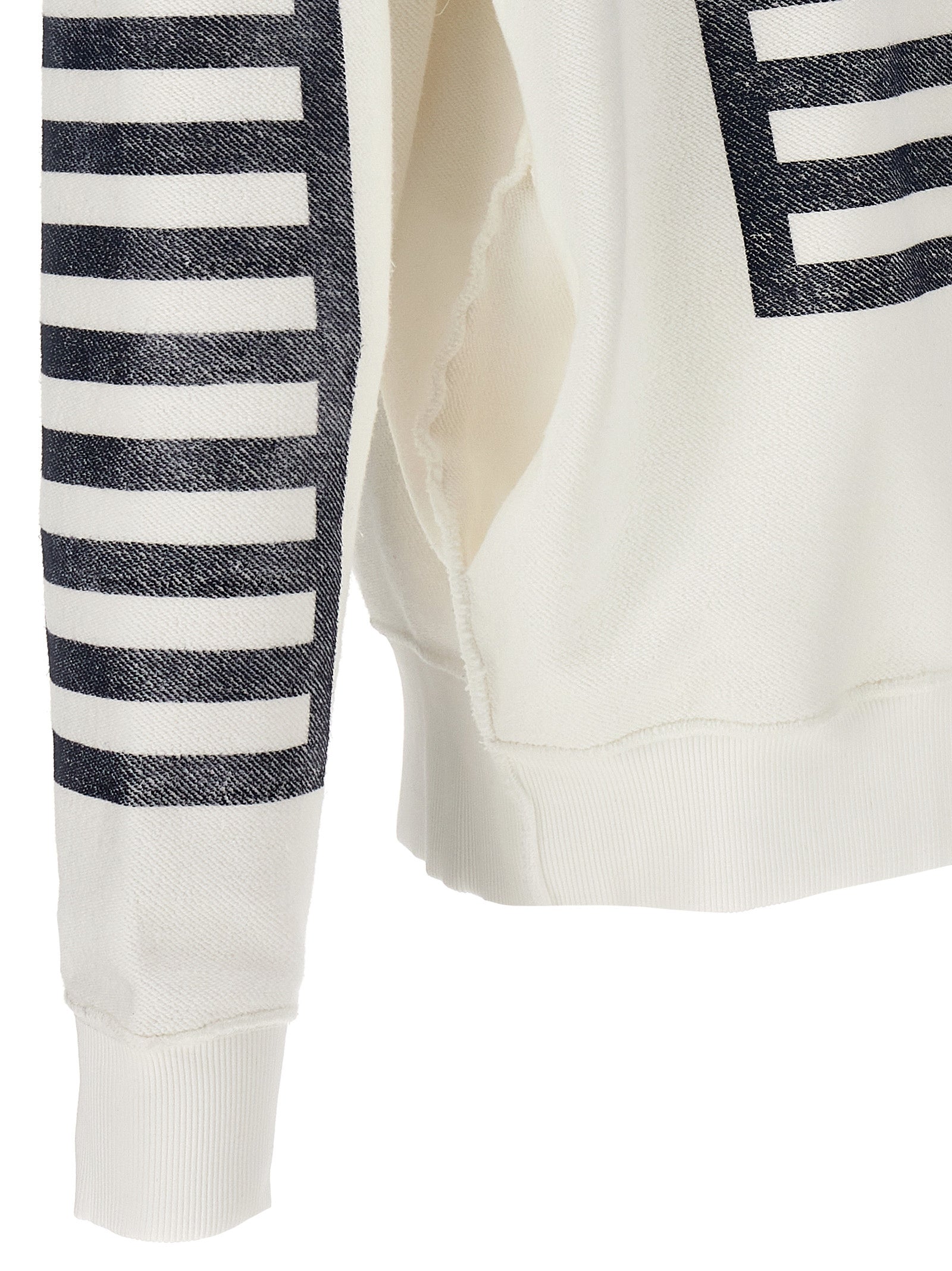 Dolce & Gabbana Marine Print Hoodie