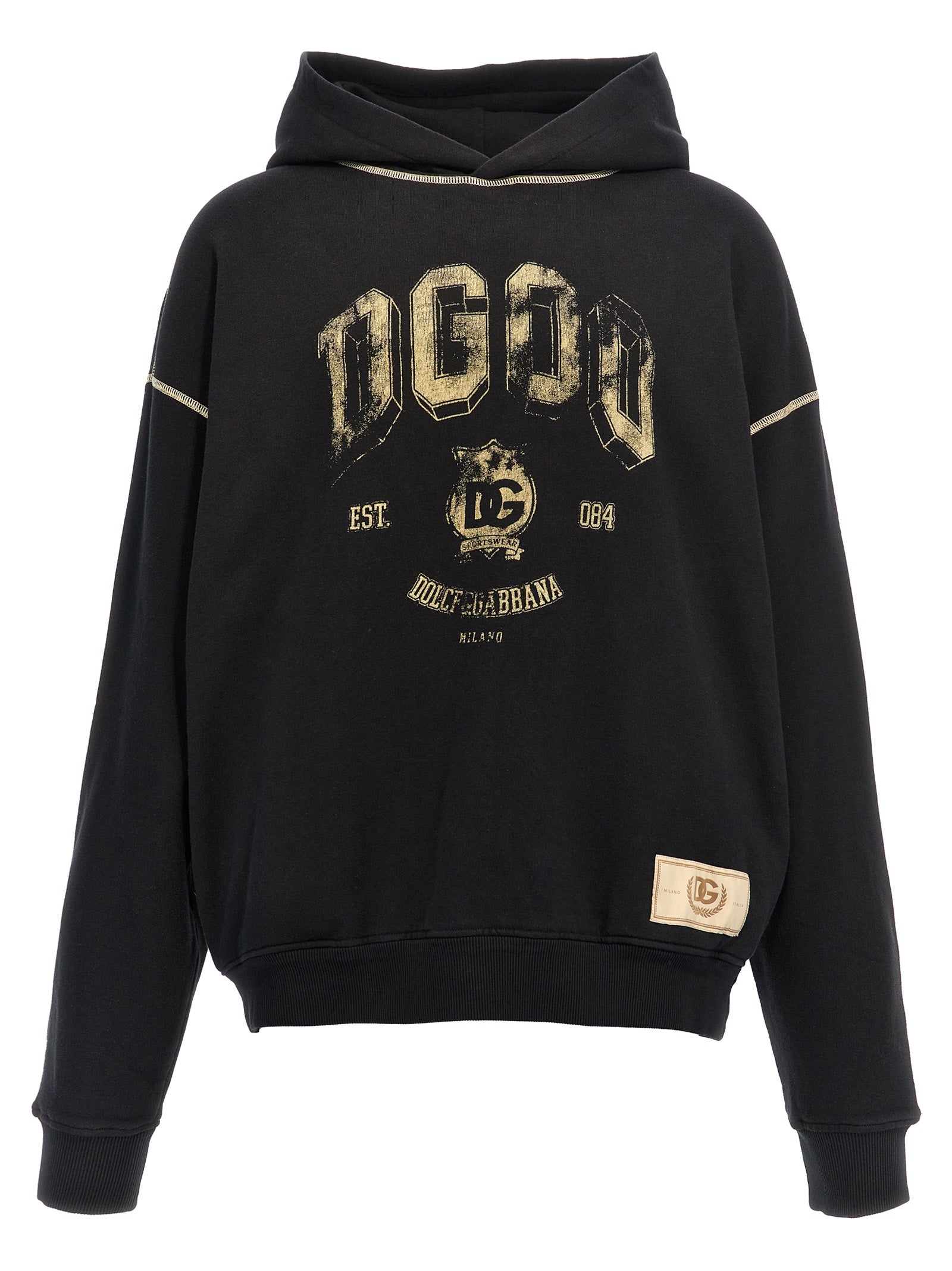 Dolce & Gabbana Logo Print Hoodie