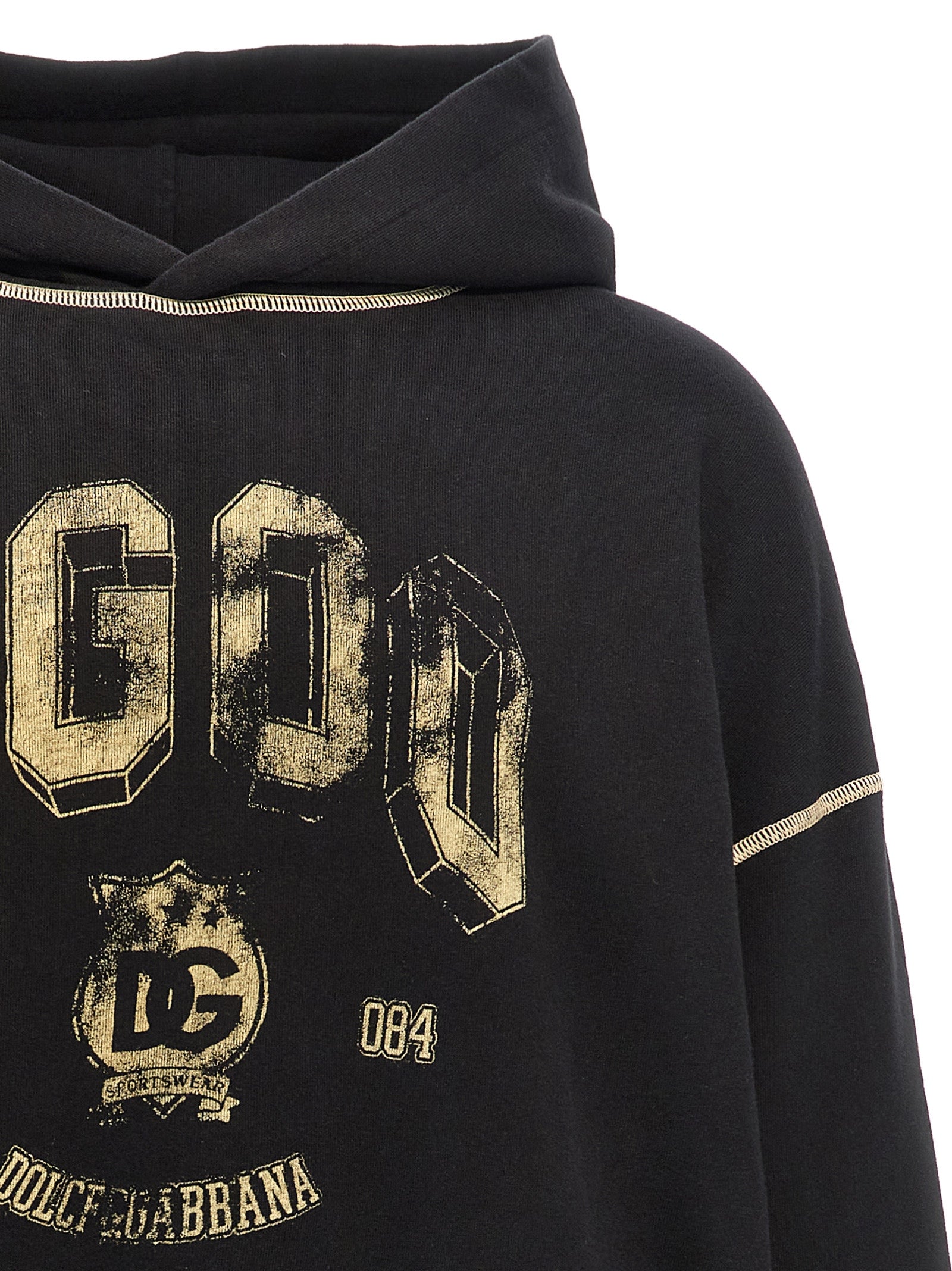 Dolce & Gabbana Logo Print Hoodie