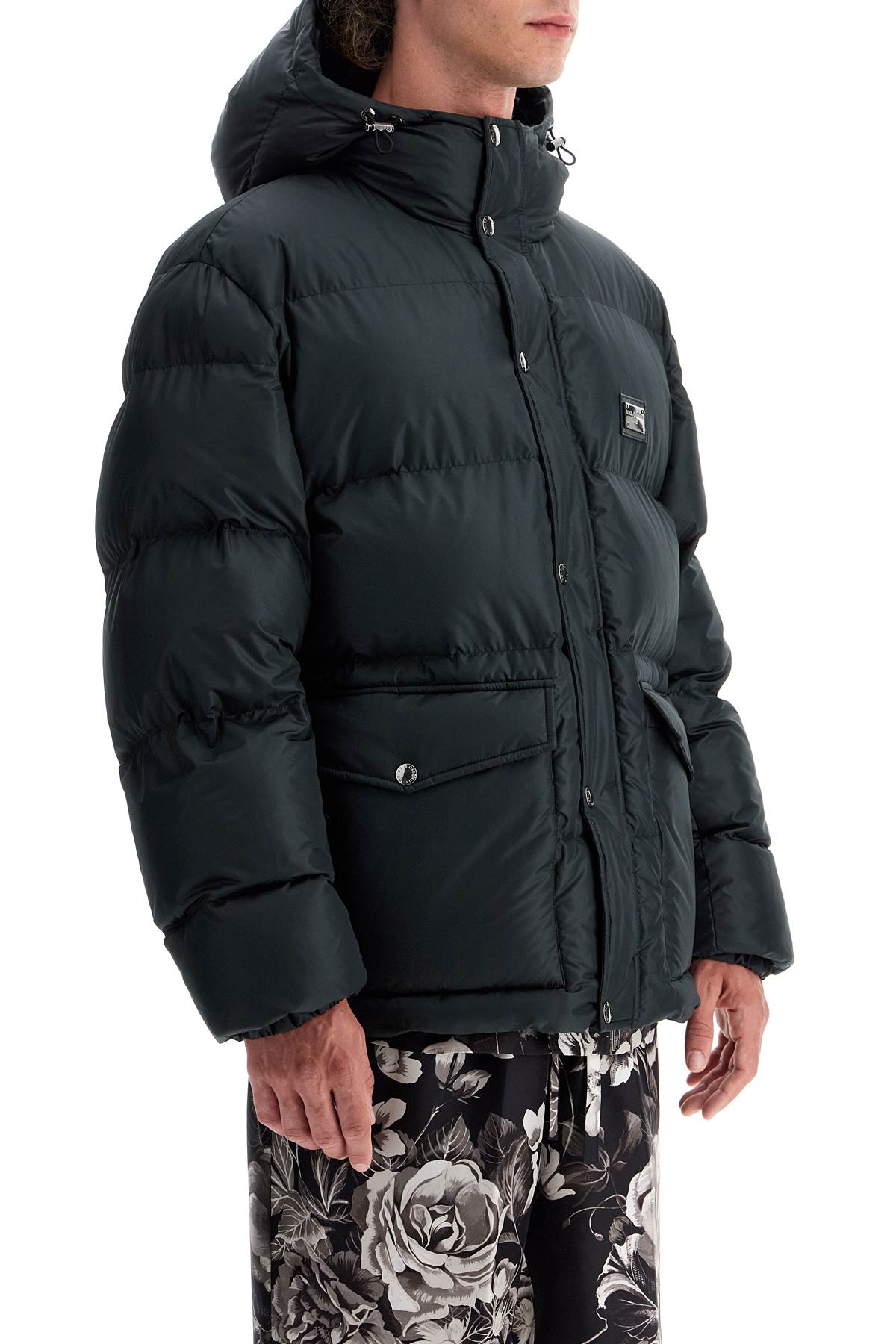 Dolce & Gabbana Padded Jacket With Hood