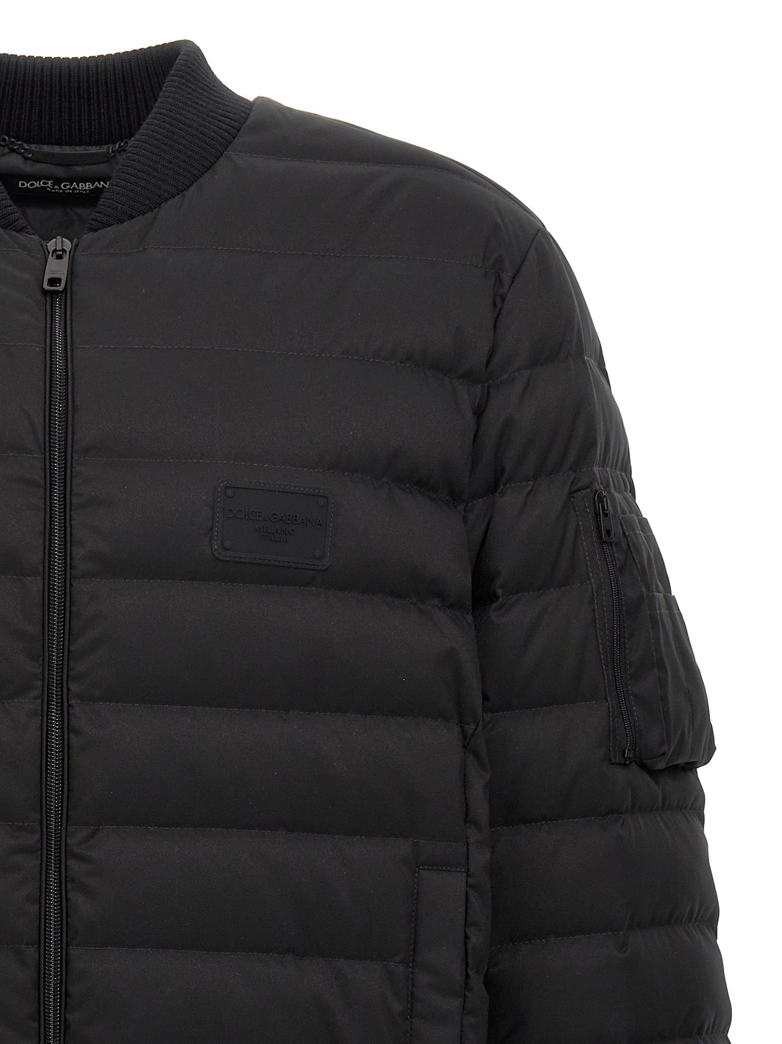 Dolce & Gabbana Padded Bomber Jacket