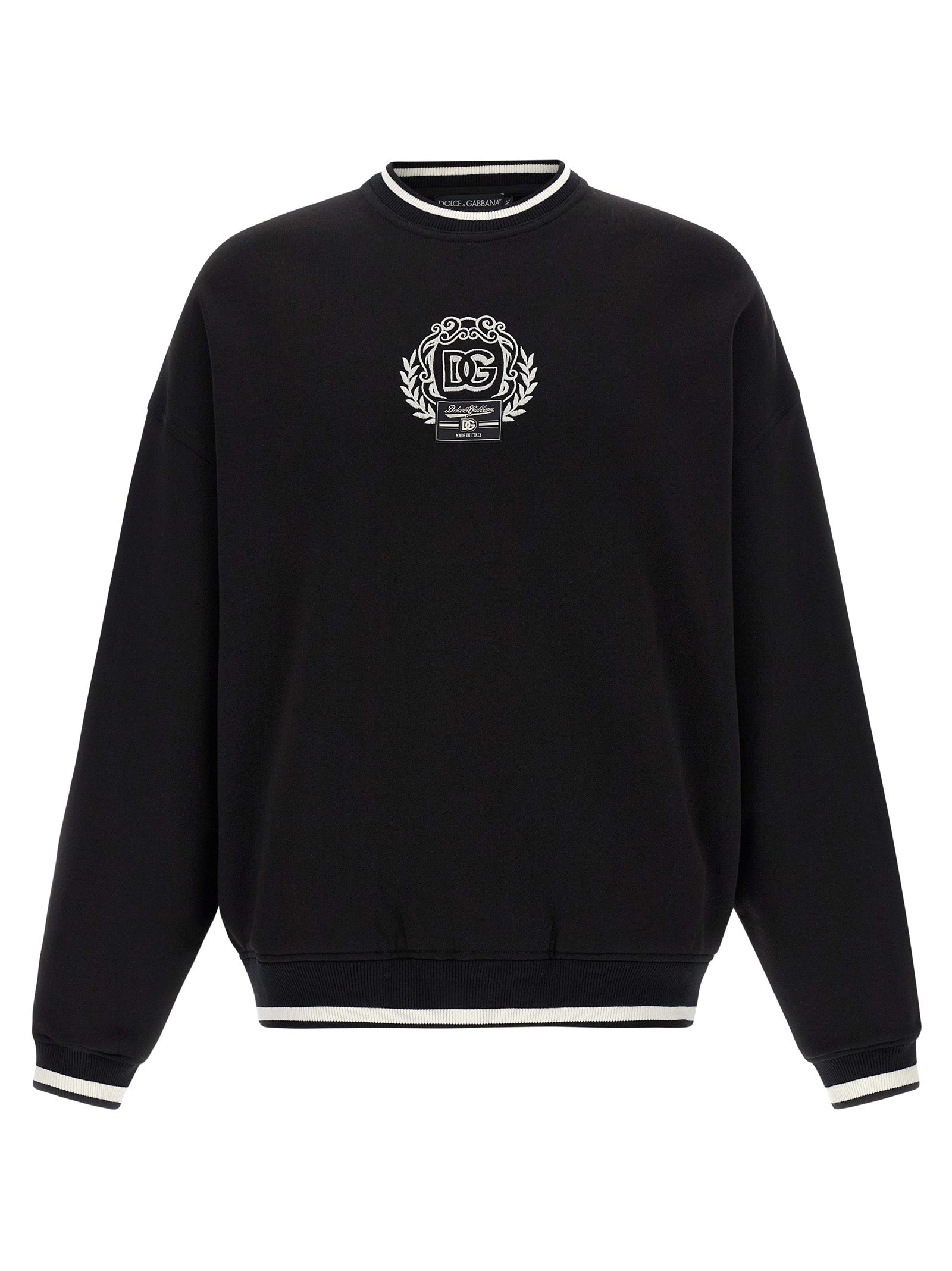 Dolce & Gabbana Logo Embroidery Sweatshirt