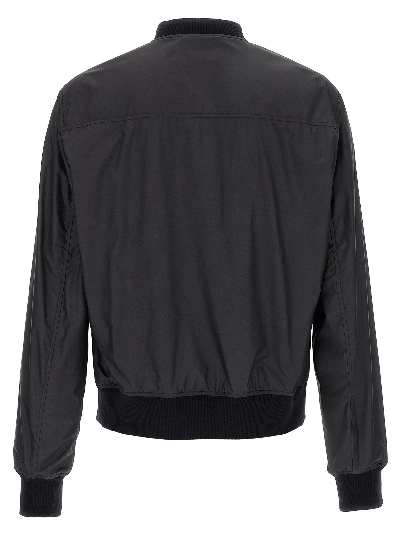 Dolce & Gabbana Logo Plaque Bomber Jacket