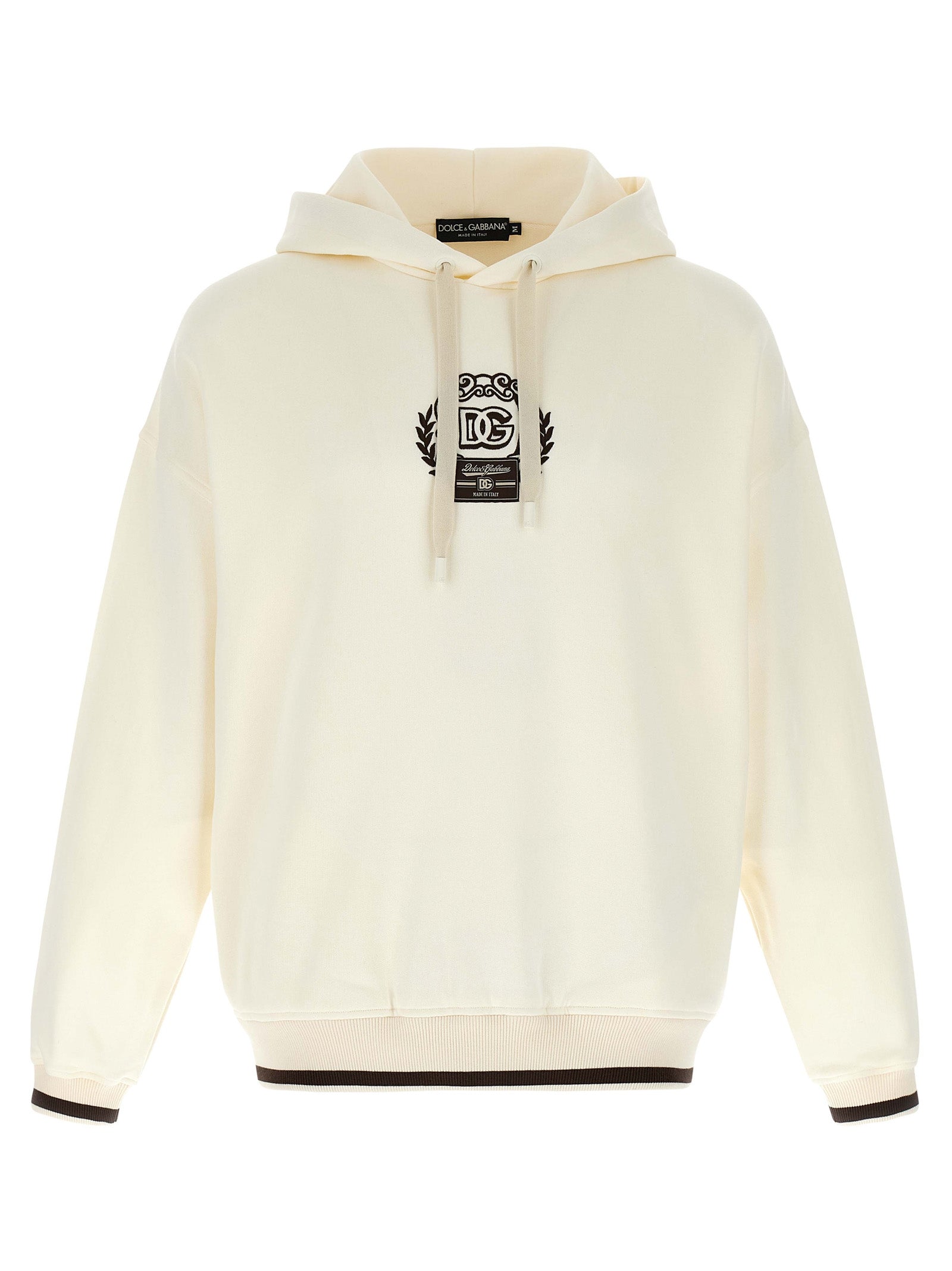 Dolce & Gabbana Logo Embroidery Hoodie