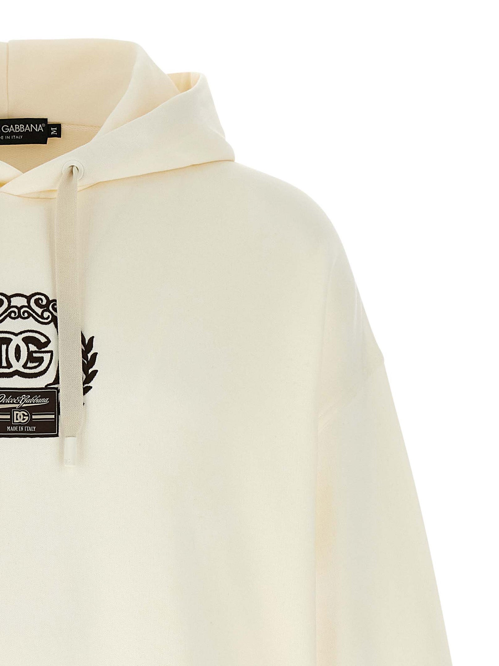 Dolce & Gabbana Logo Embroidery Hoodie