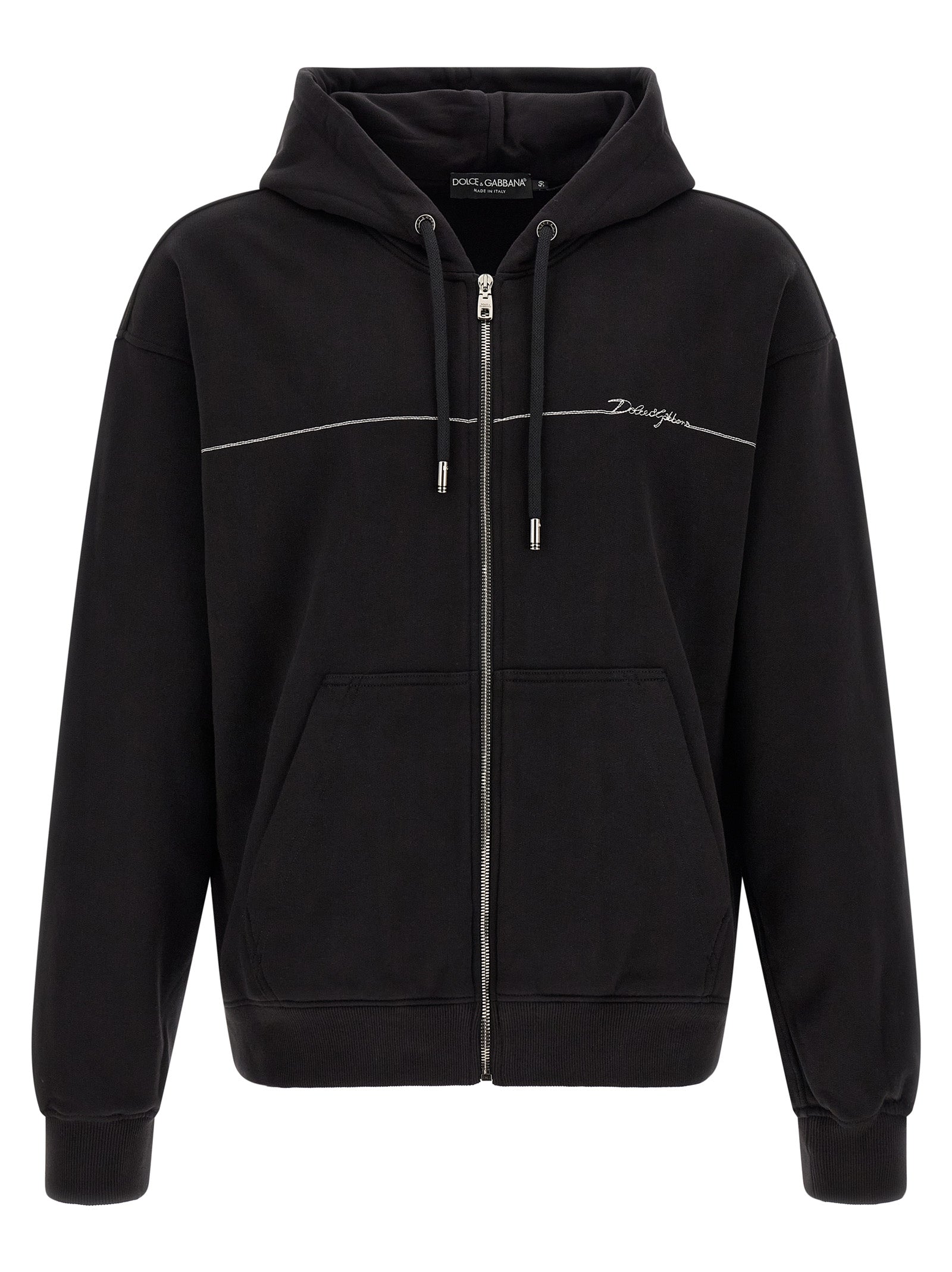 Dolce & Gabbana Logo Embroidery Hoodie