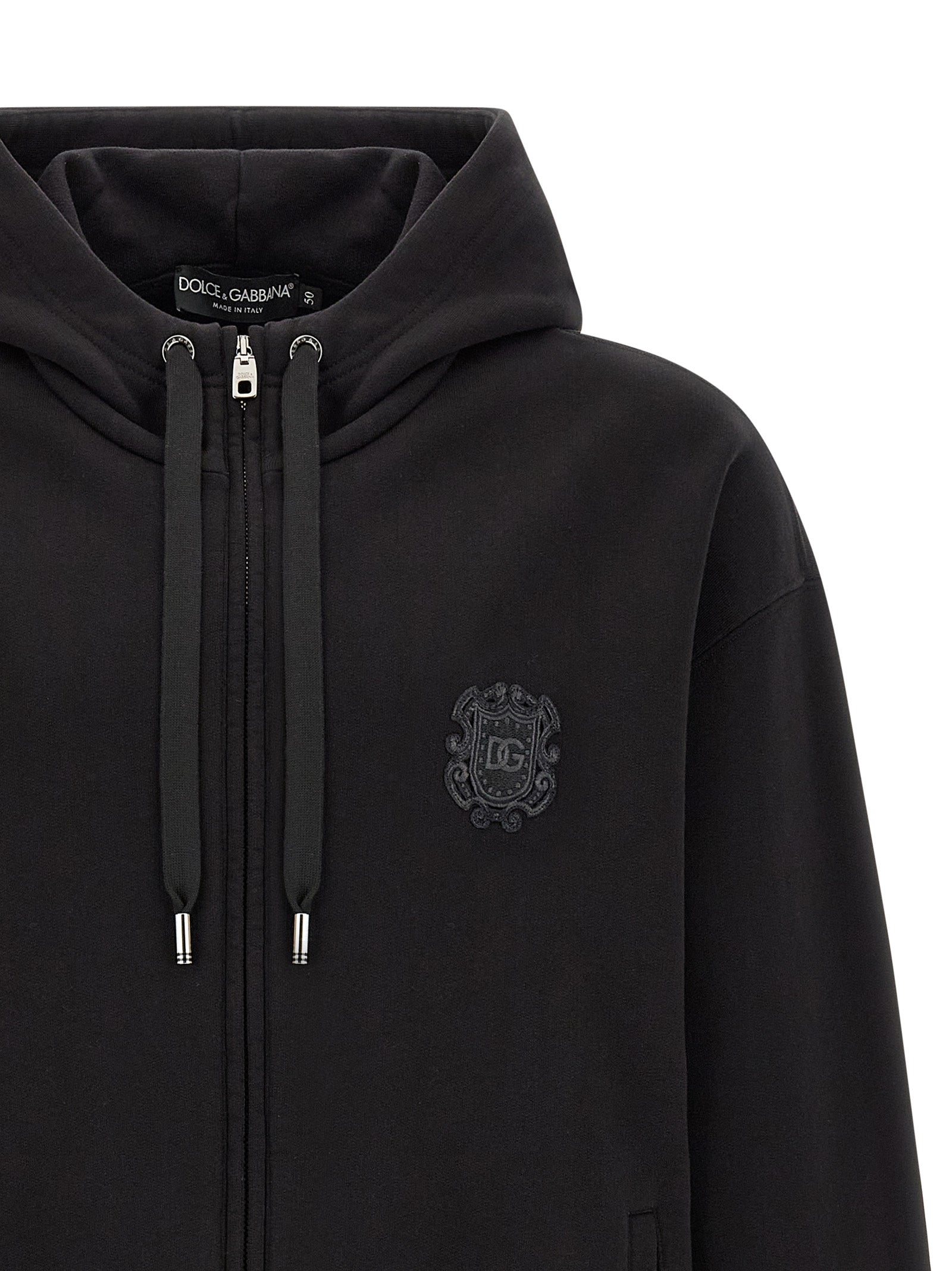Dolce & Gabbana Coat Of Arms Logo Hoodie