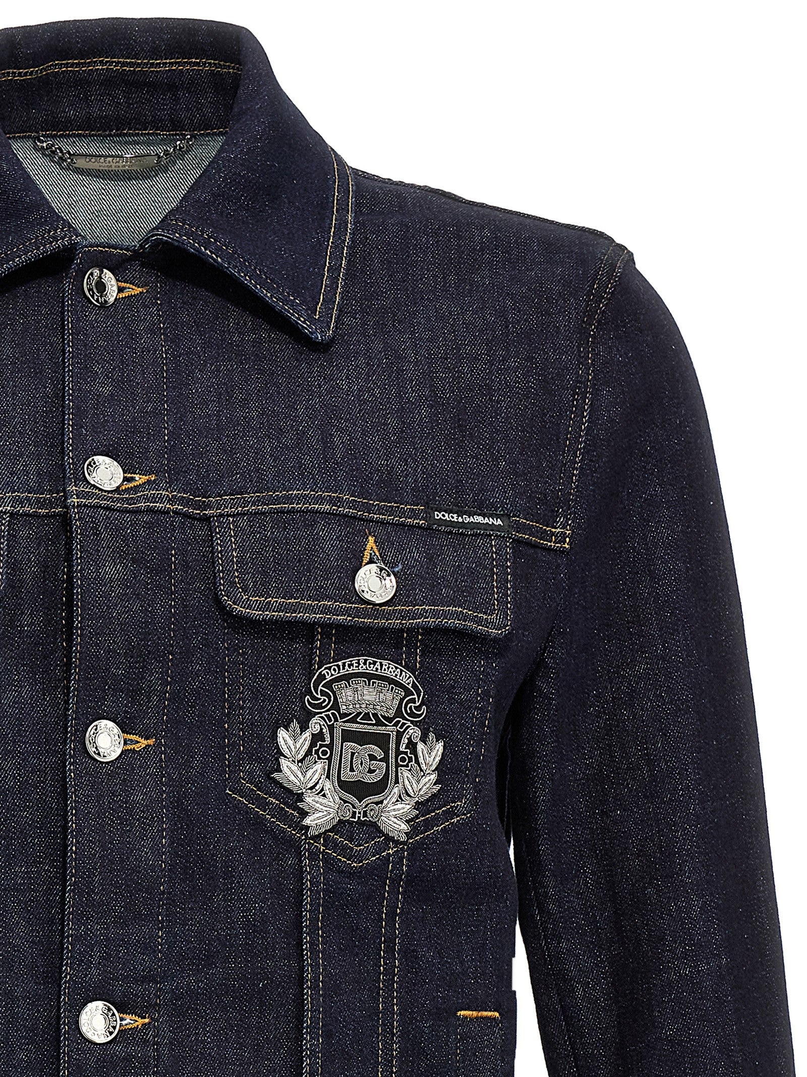 Dolce & Gabbana Logo Denim Jacket