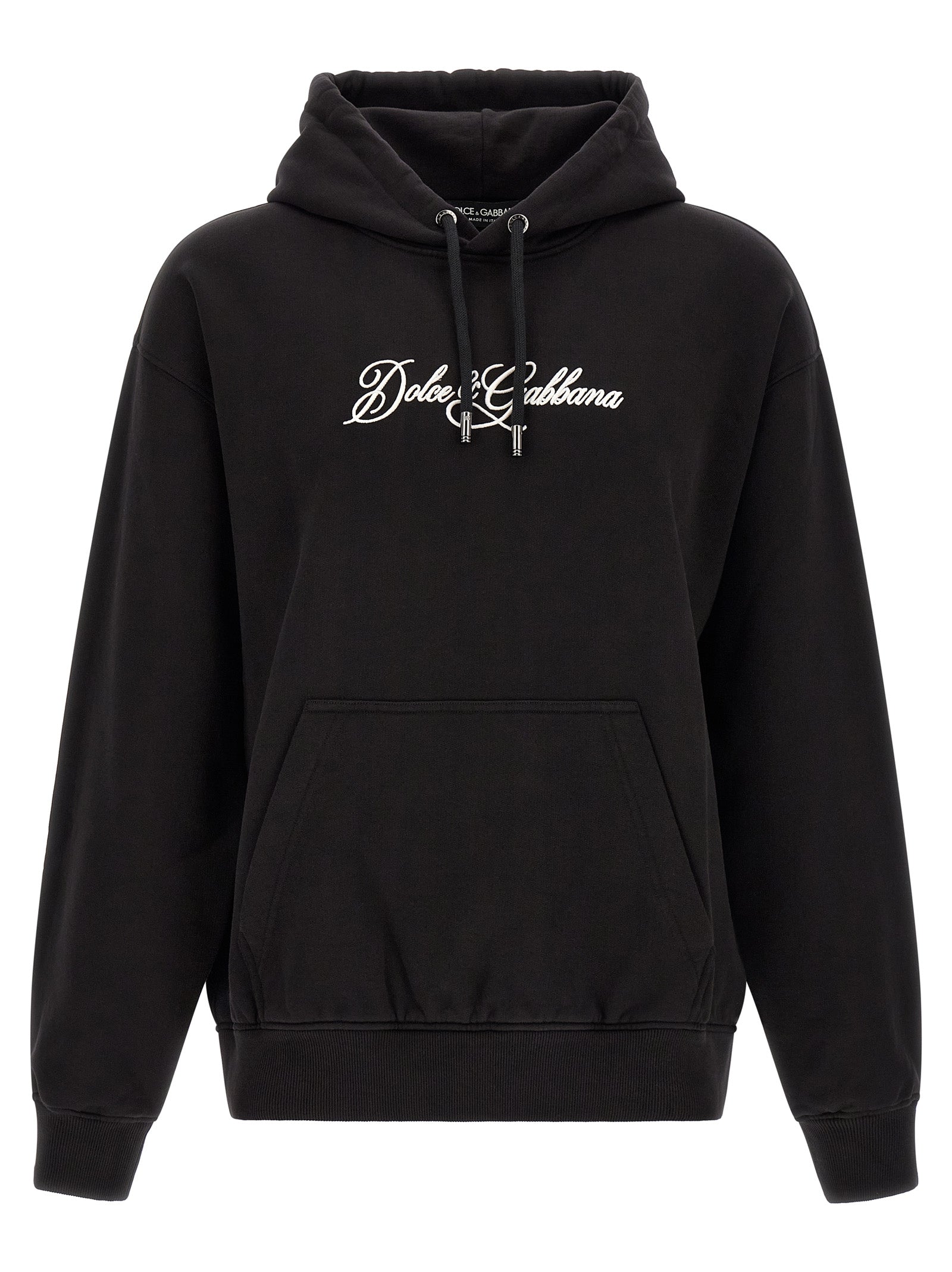 Dolce & Gabbana Logo Embroidery Hoodie