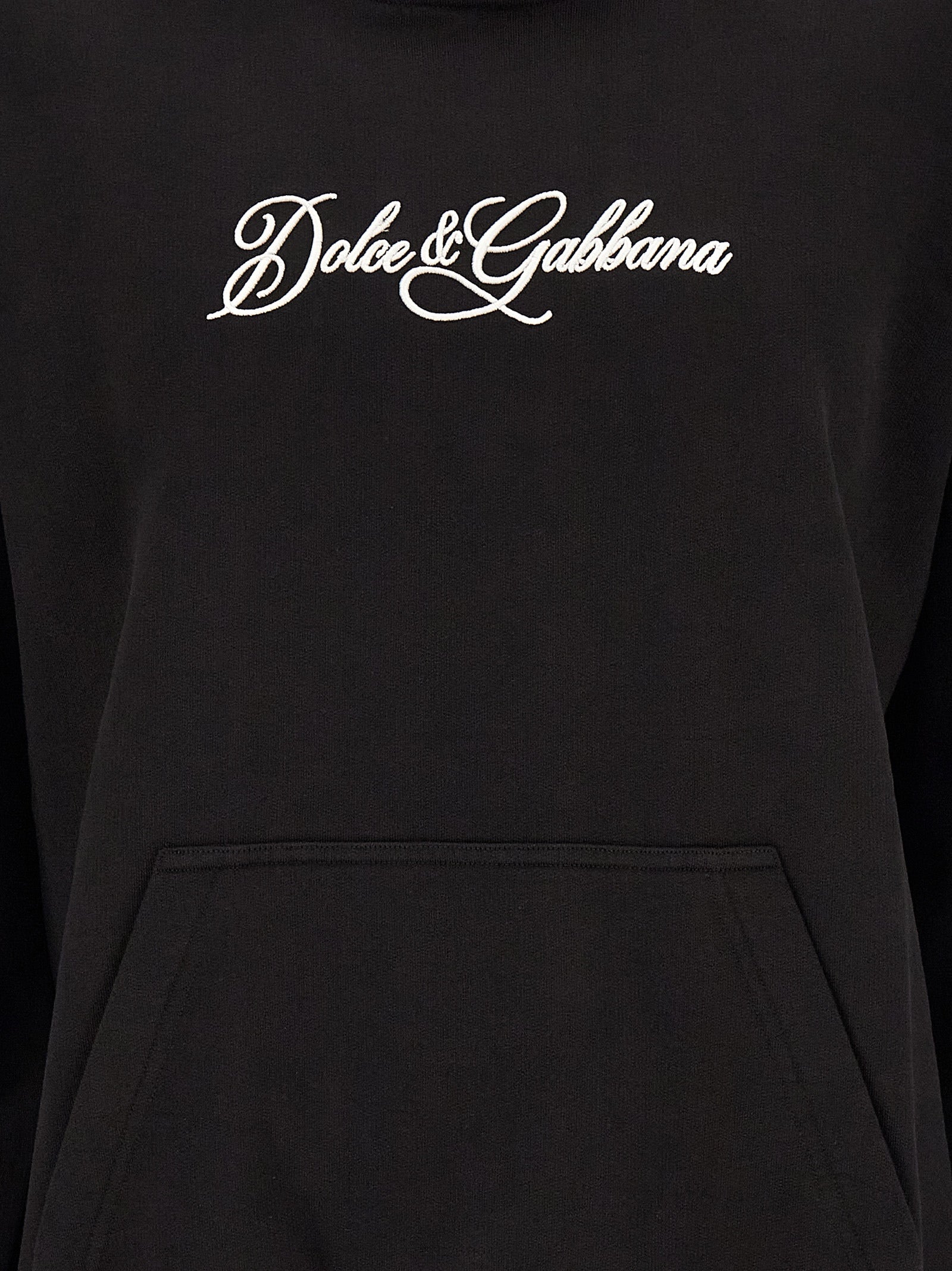 Dolce & Gabbana Logo Embroidery Hoodie
