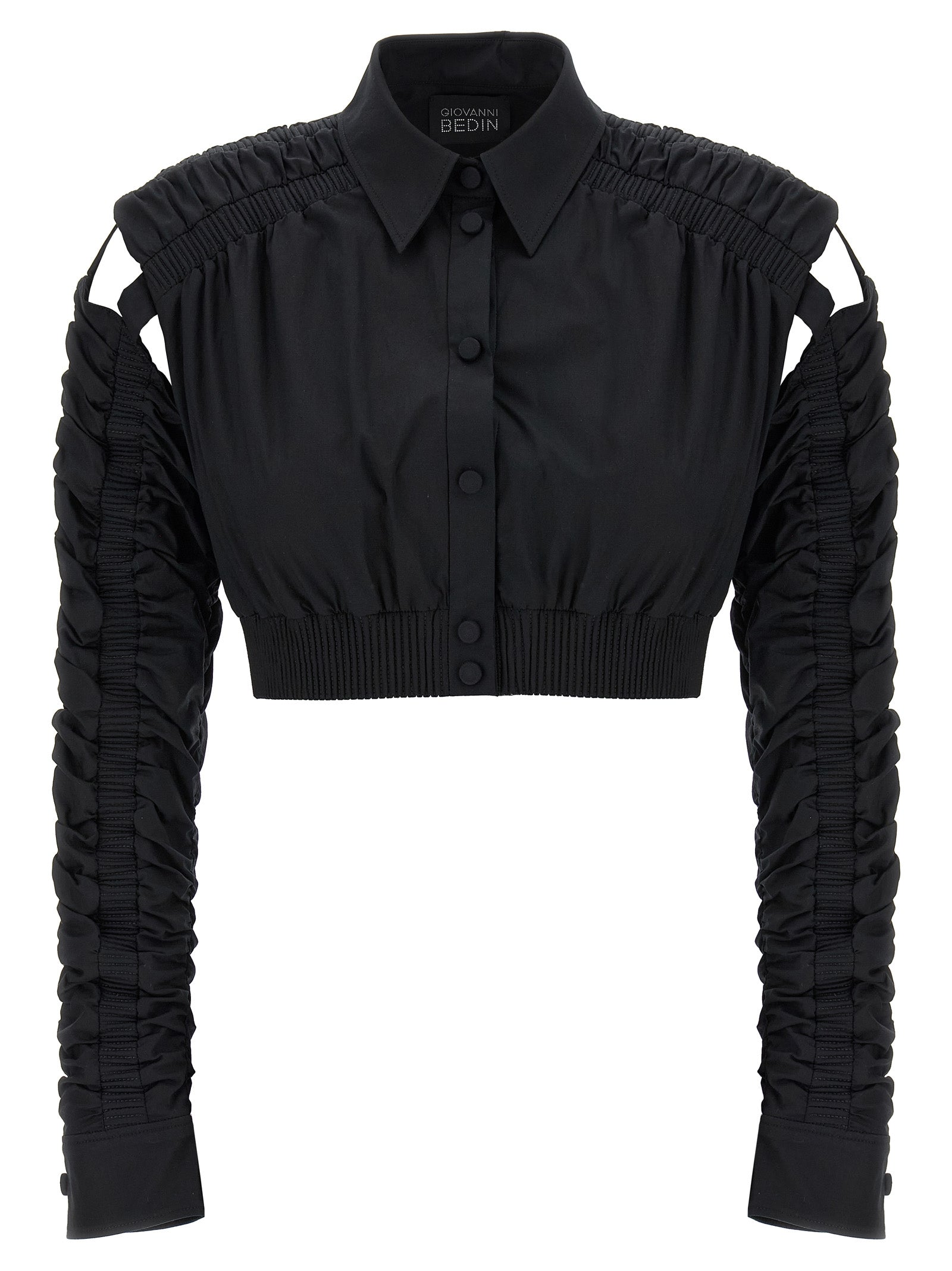 Giovanni Bedin Cropped Cut-Out Jacket