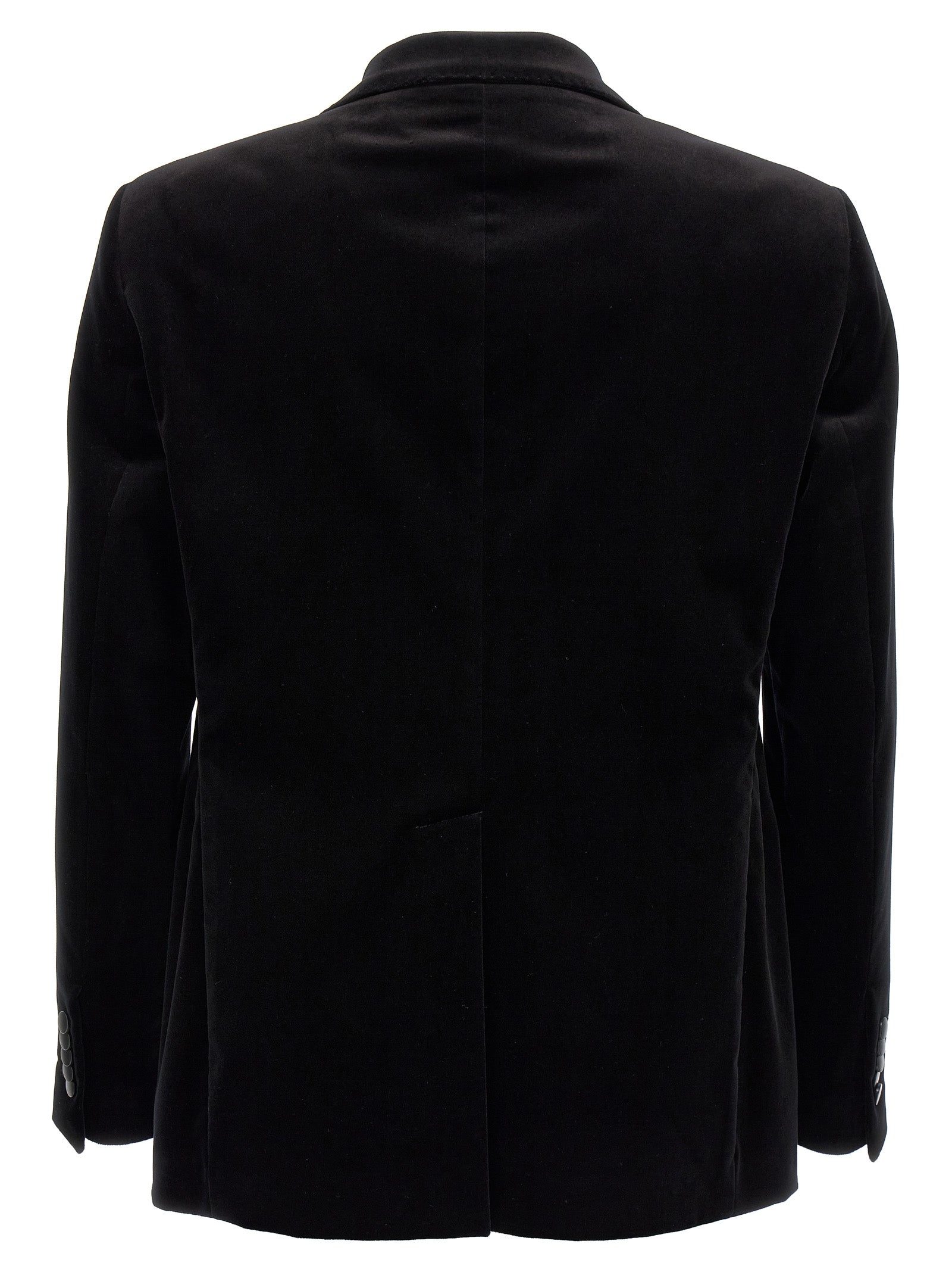 Tagliatore One-Breasted Velvet Blazer