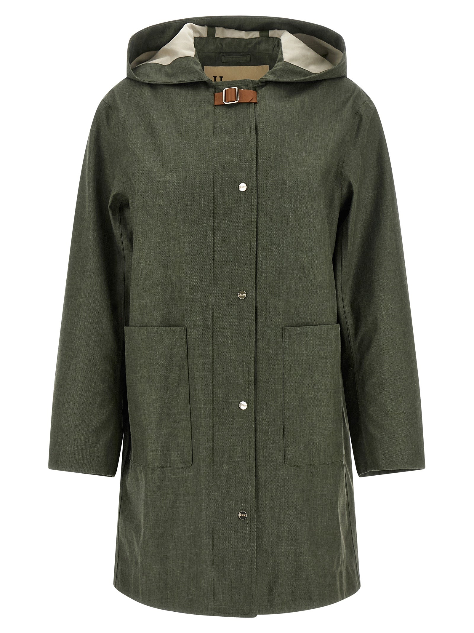 Herno Linen Raincoat