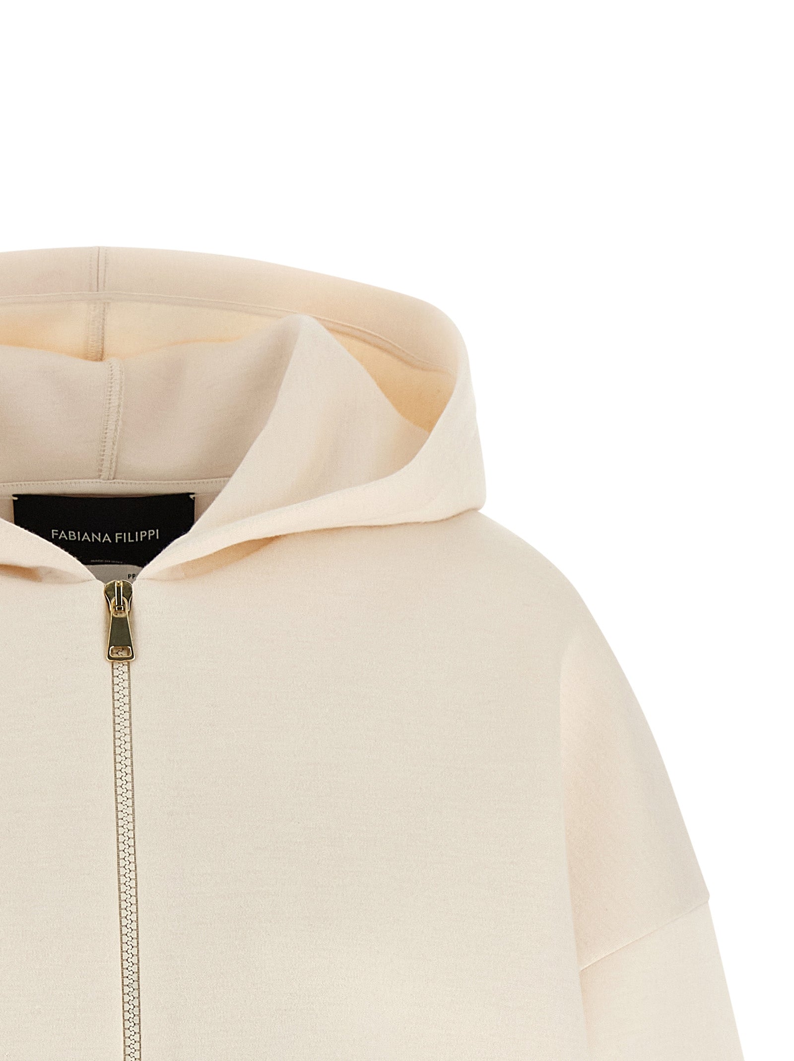 Fabiana Filippi Scuba Cashmere Hoodie