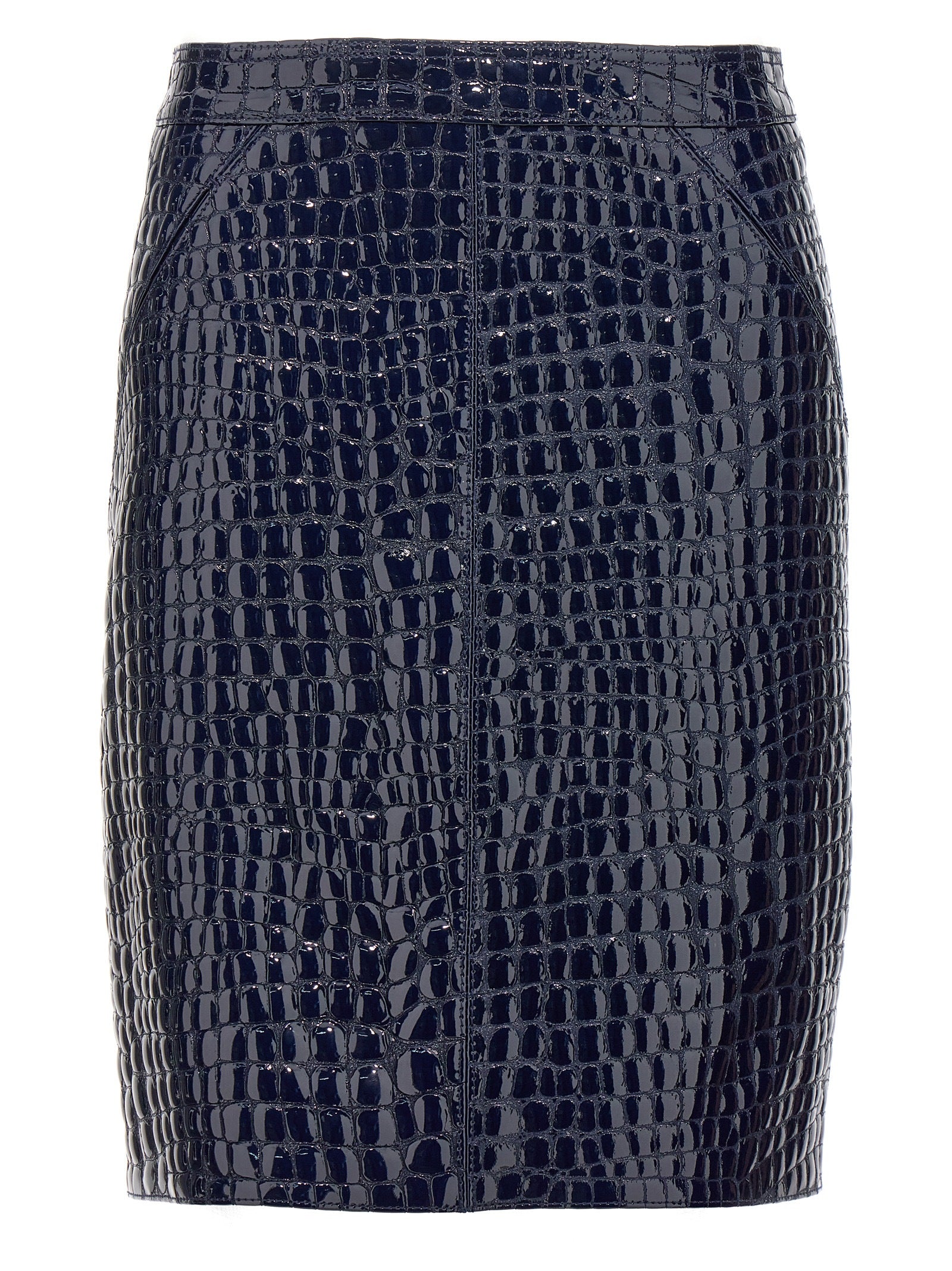 Tom Ford Croc Print Skirt