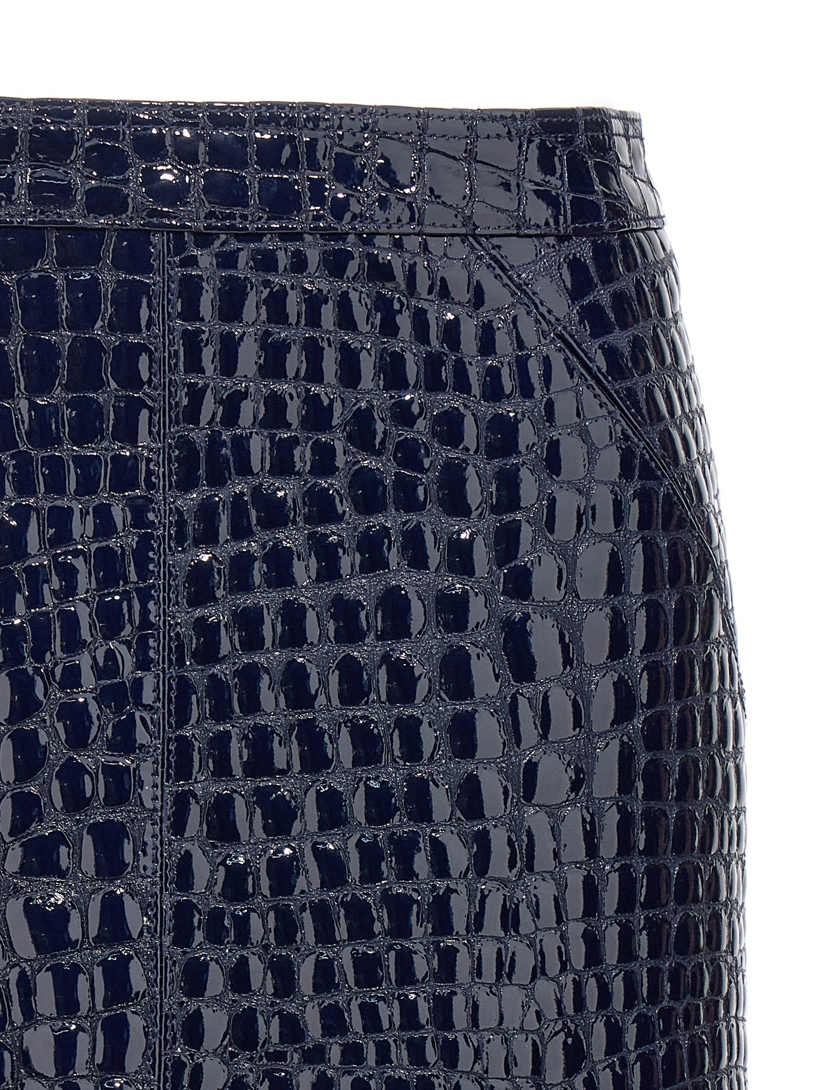 Tom Ford Croc Print Skirt