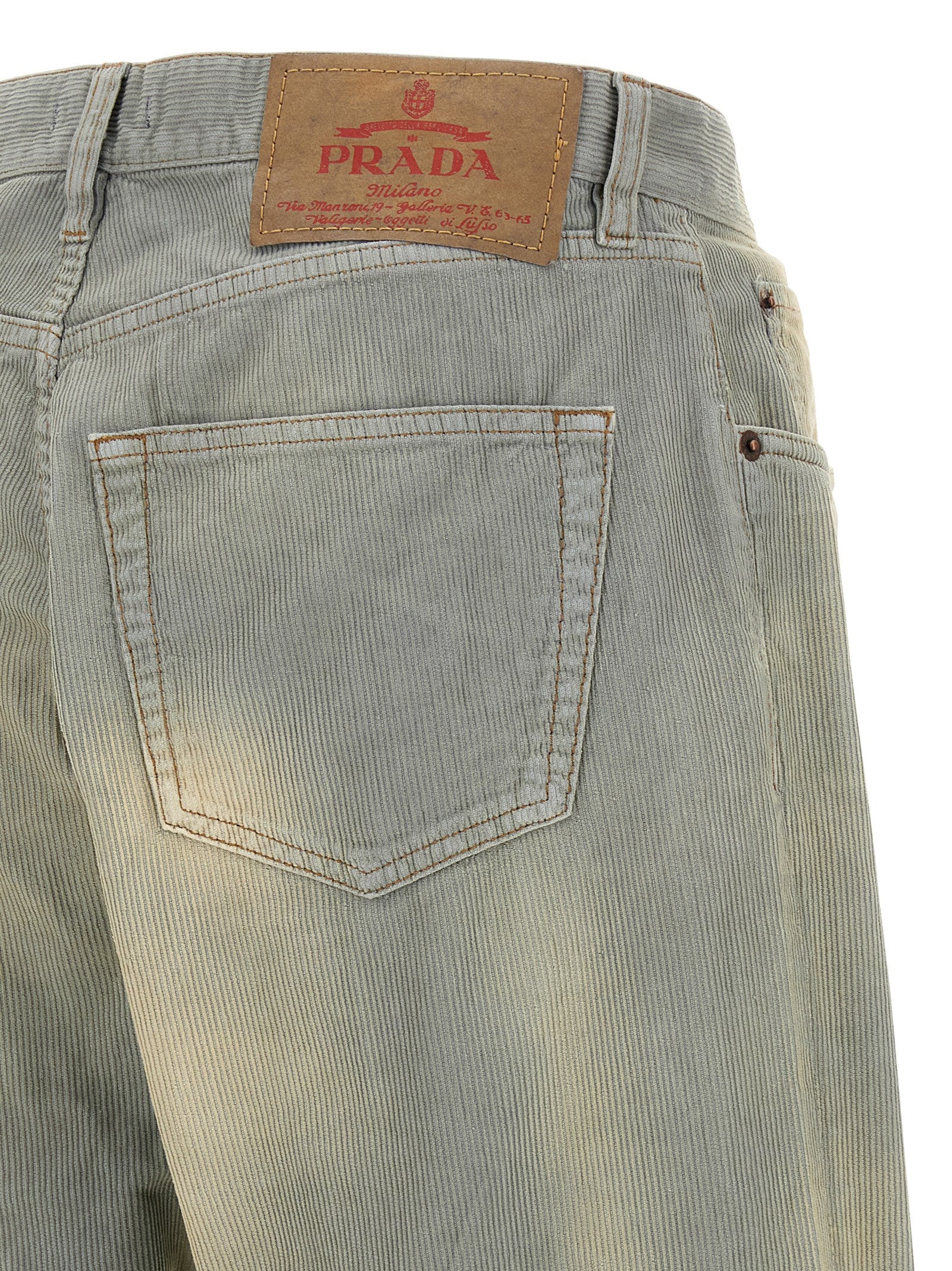 Prada Corduroy Trousers