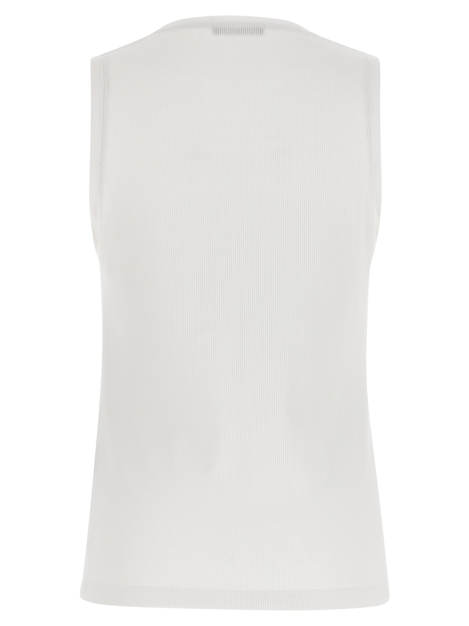 Balmain Logo Embroidery Tank Top