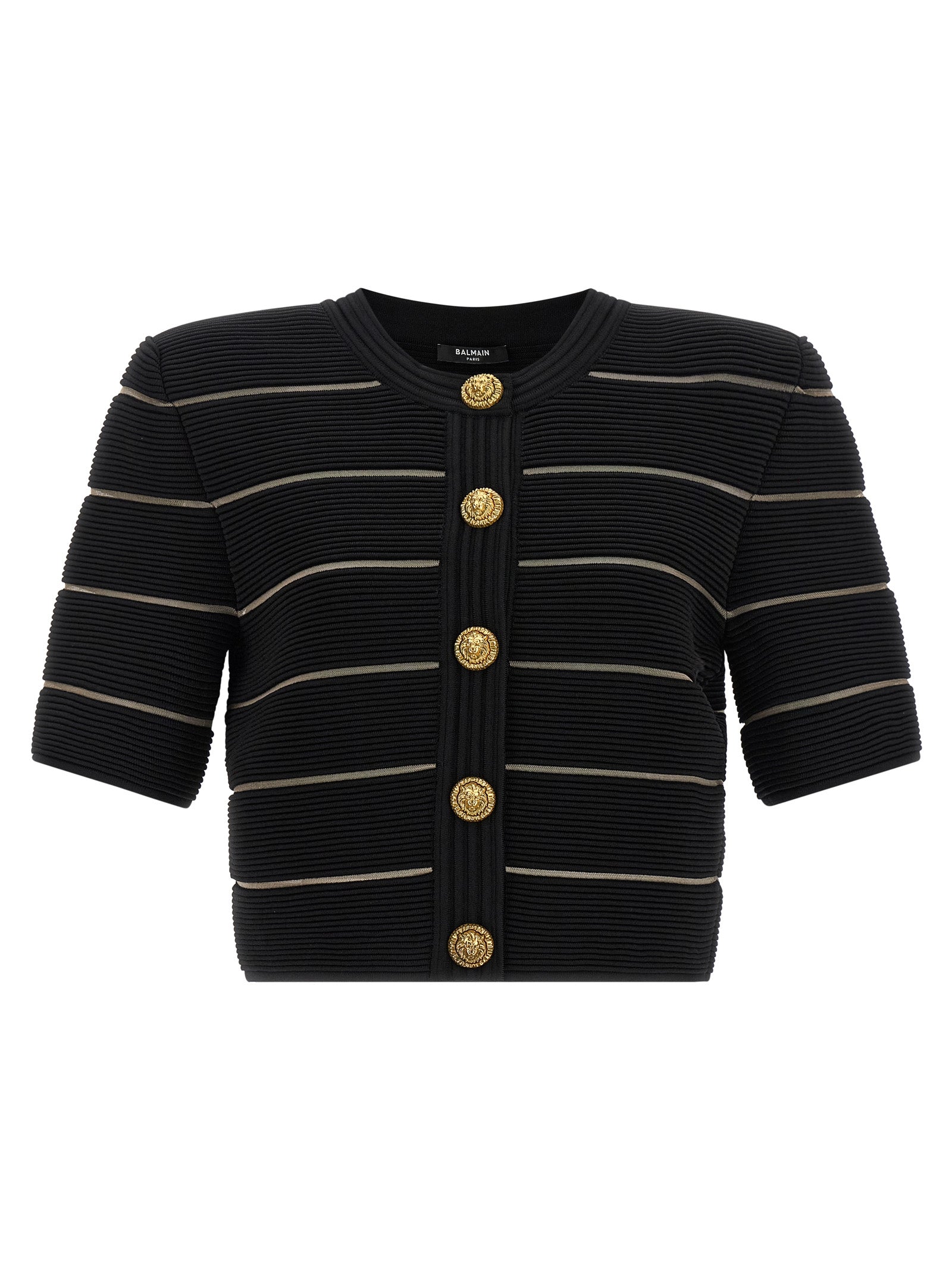 Balmain Cropped Cardigan