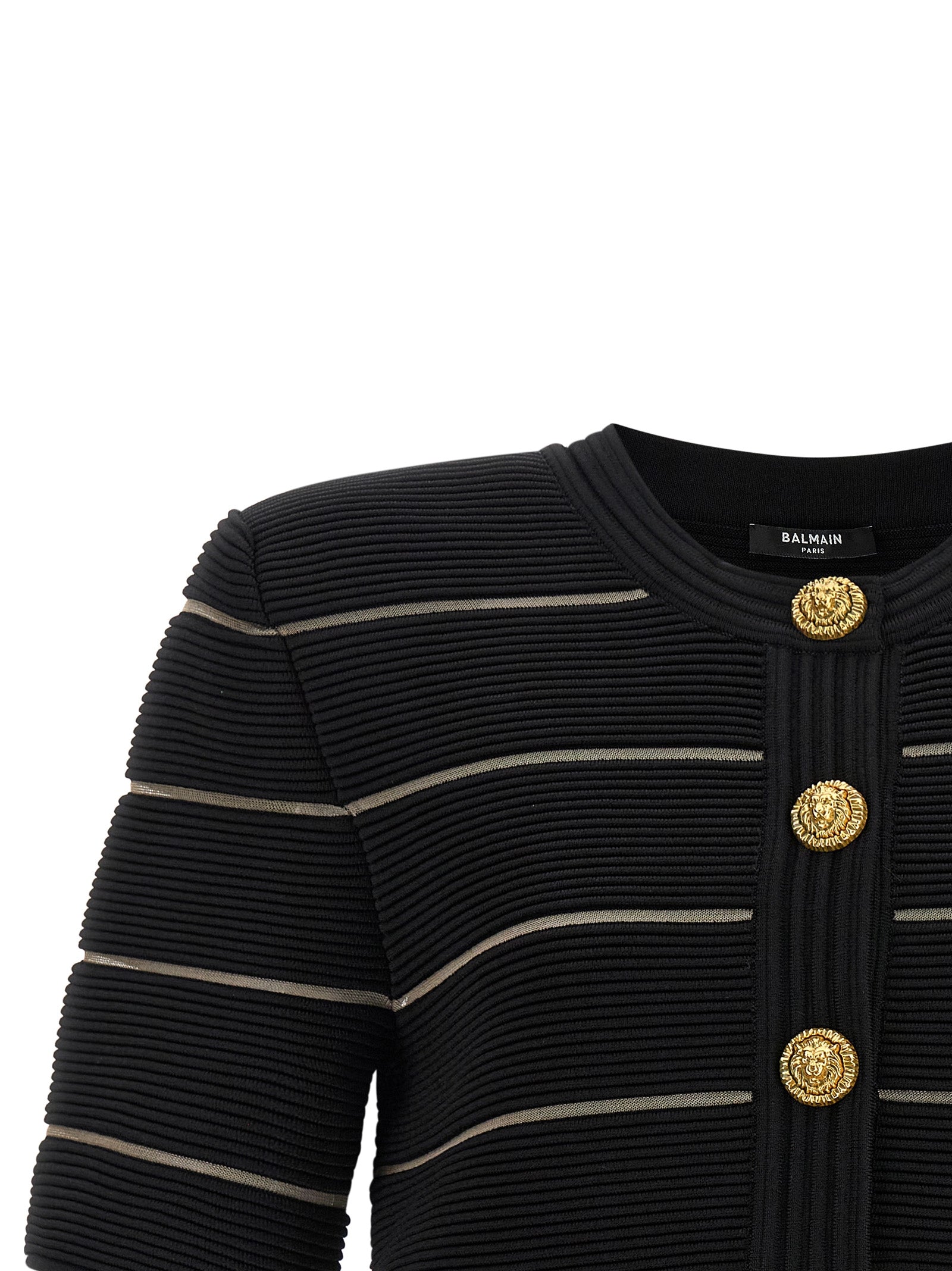 Balmain Cropped Cardigan