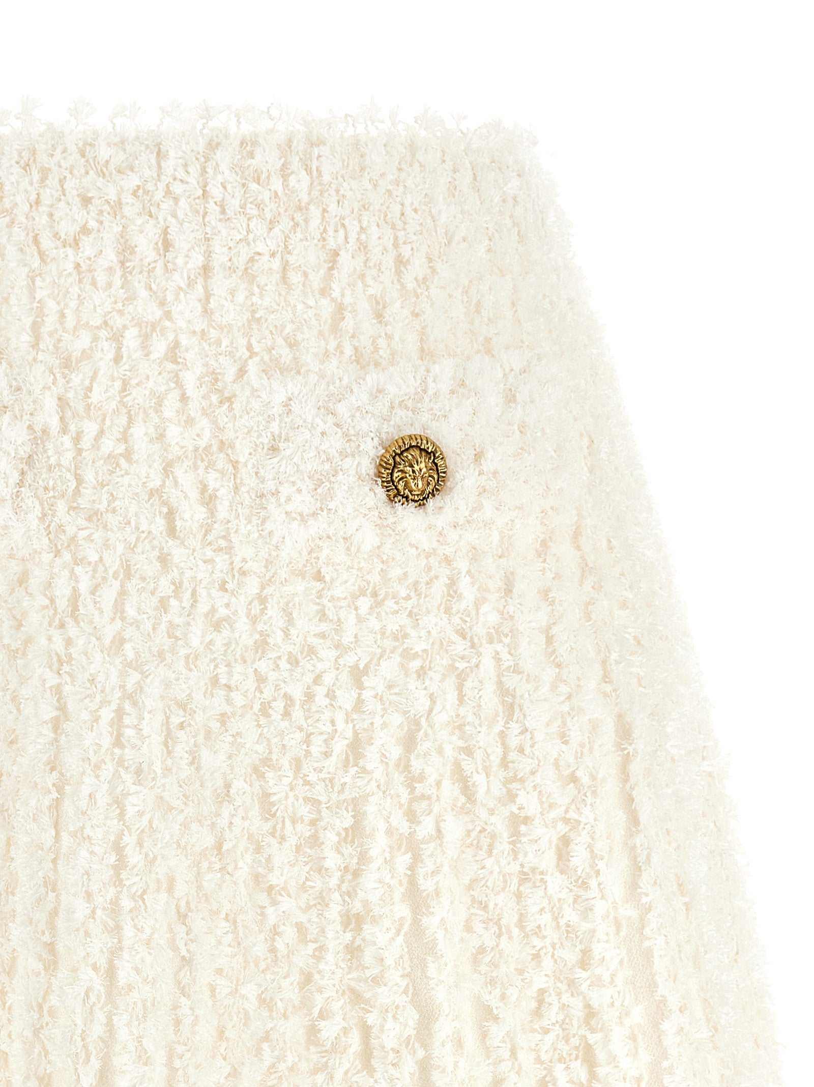 Balmain Plumetis Tweed Skirt