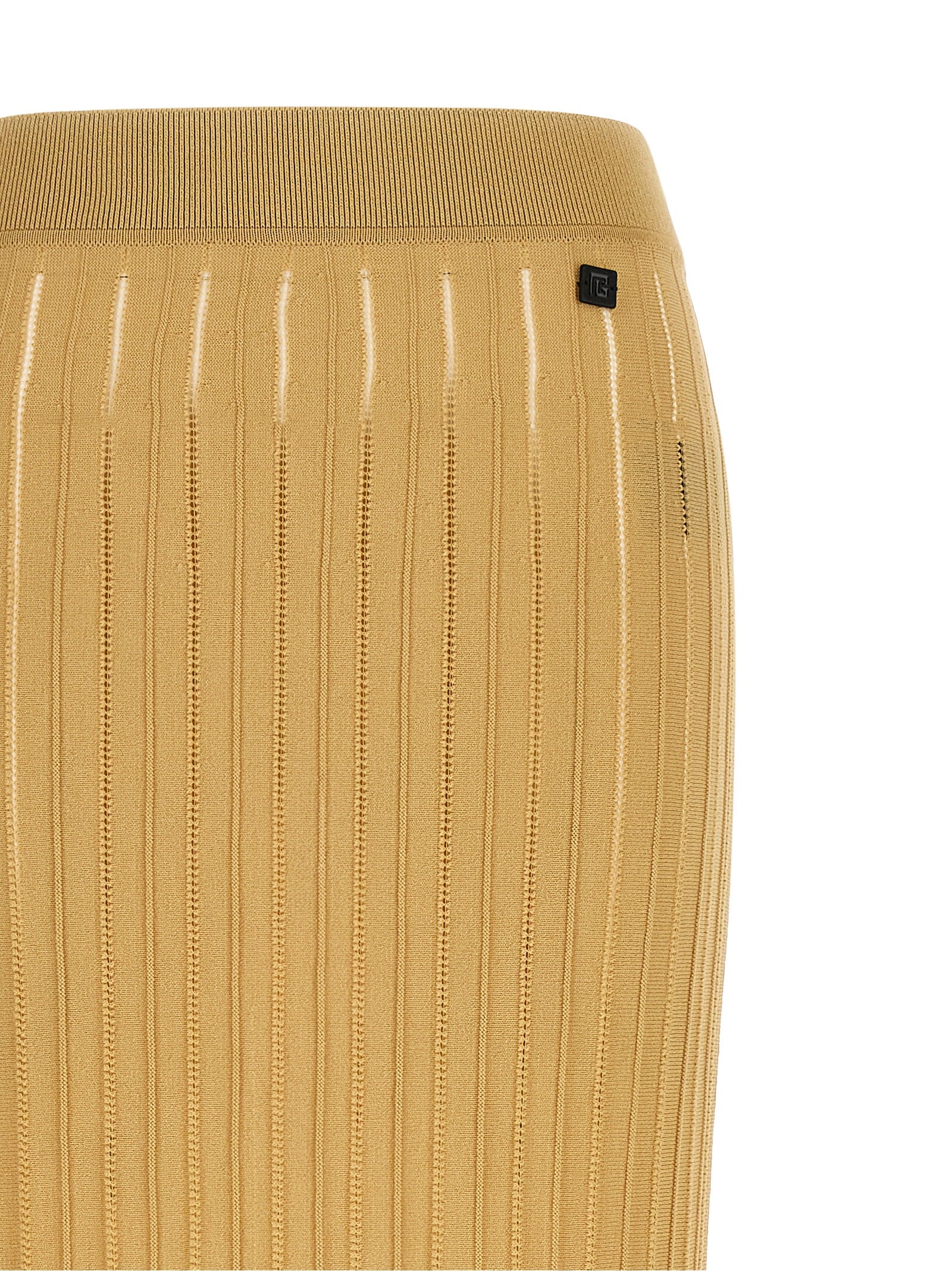 Balmain Fringed Skirt