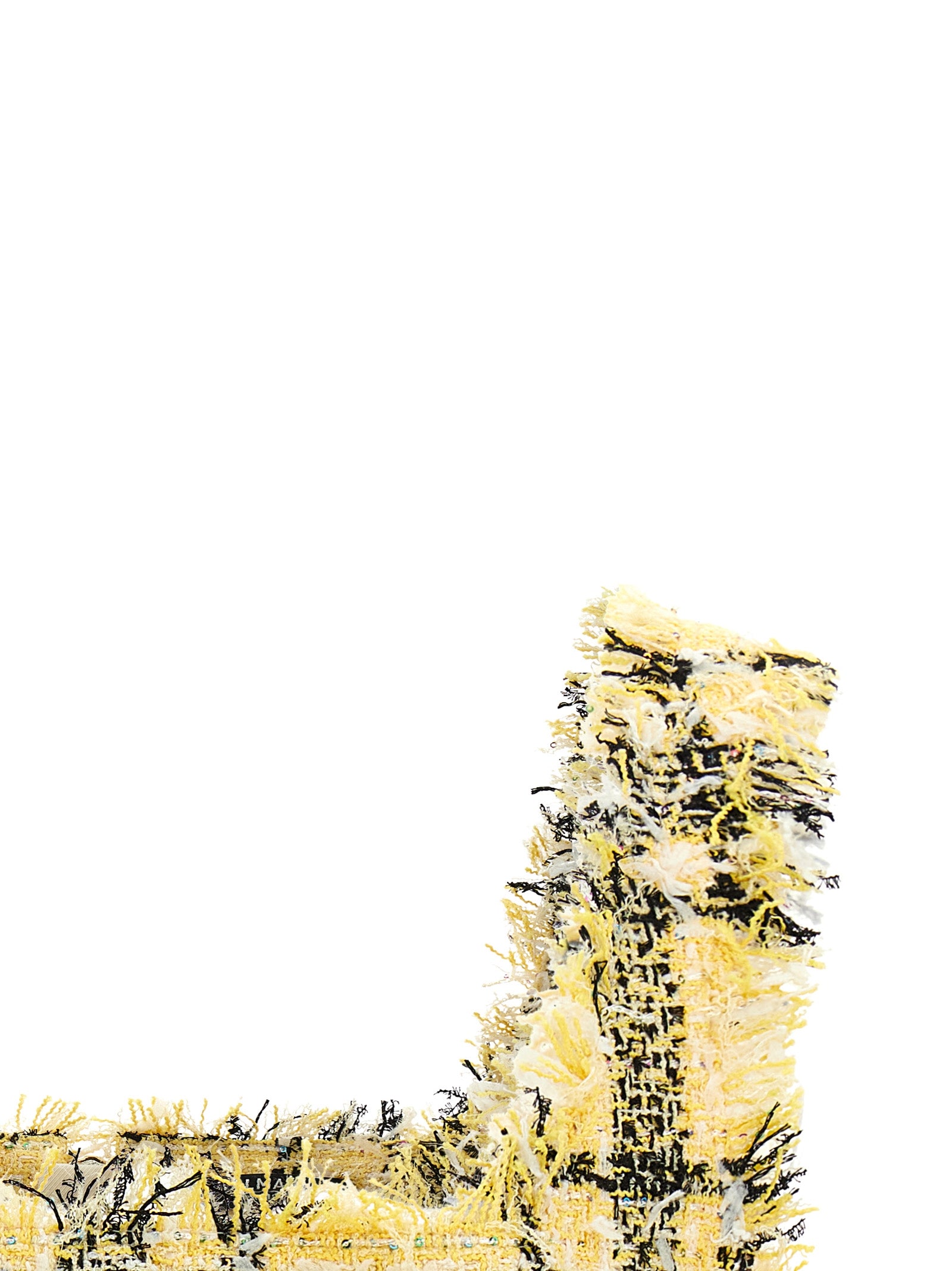 Balmain Tartan Tweed Top