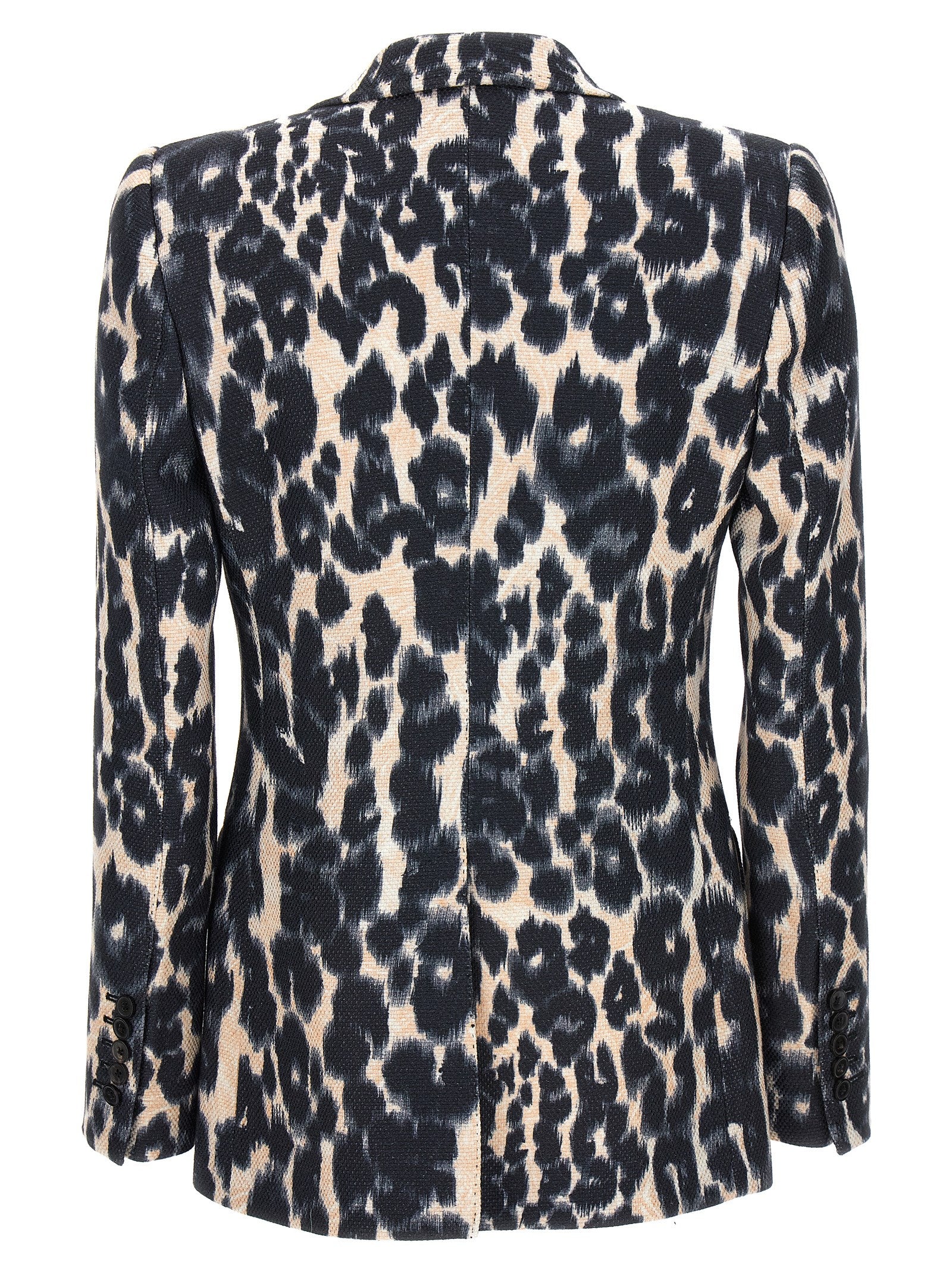 Tom Ford Animal Print Single-Breasted Blazer