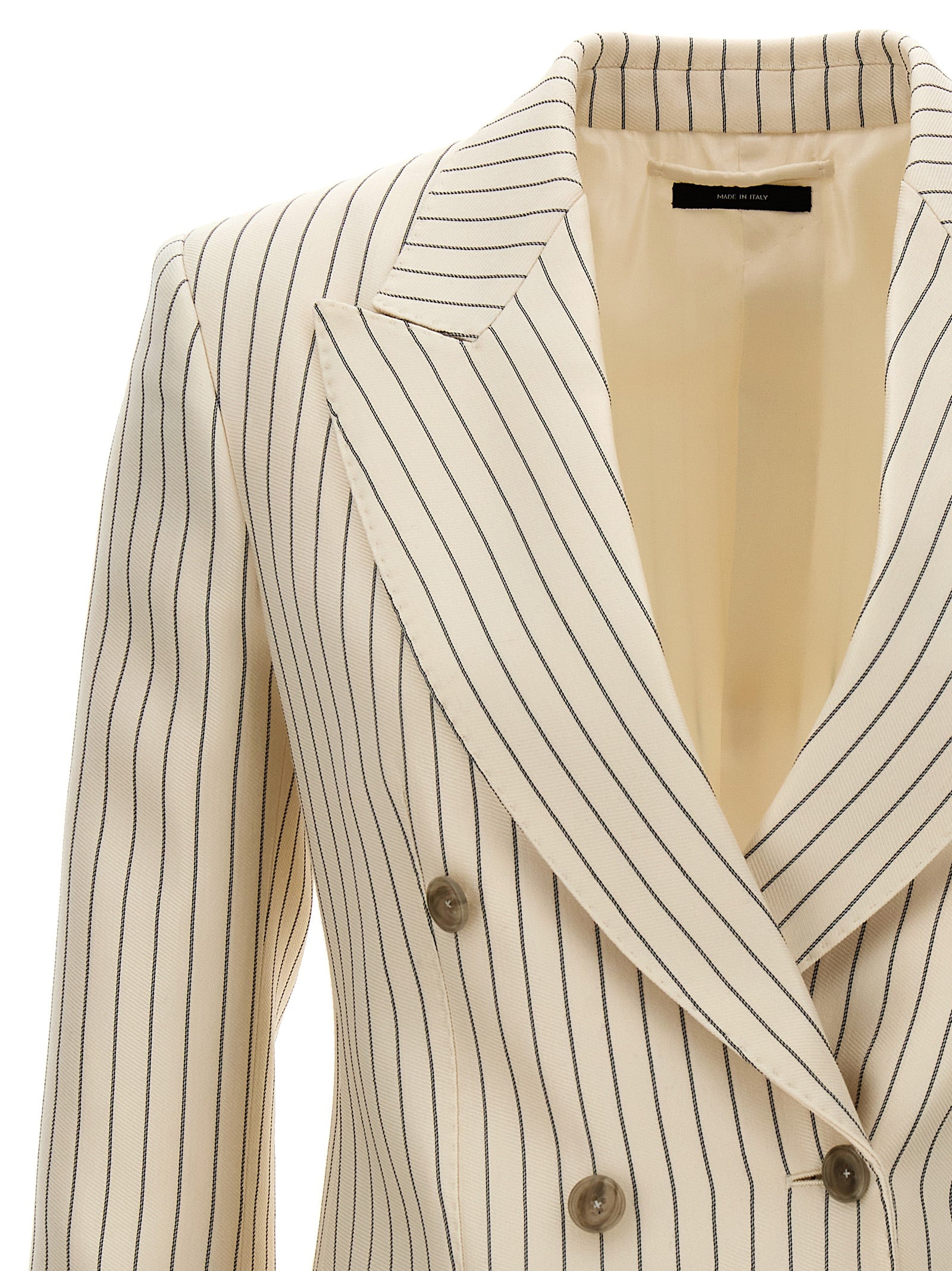 Tom Ford Striped Double-Breasted Blazer