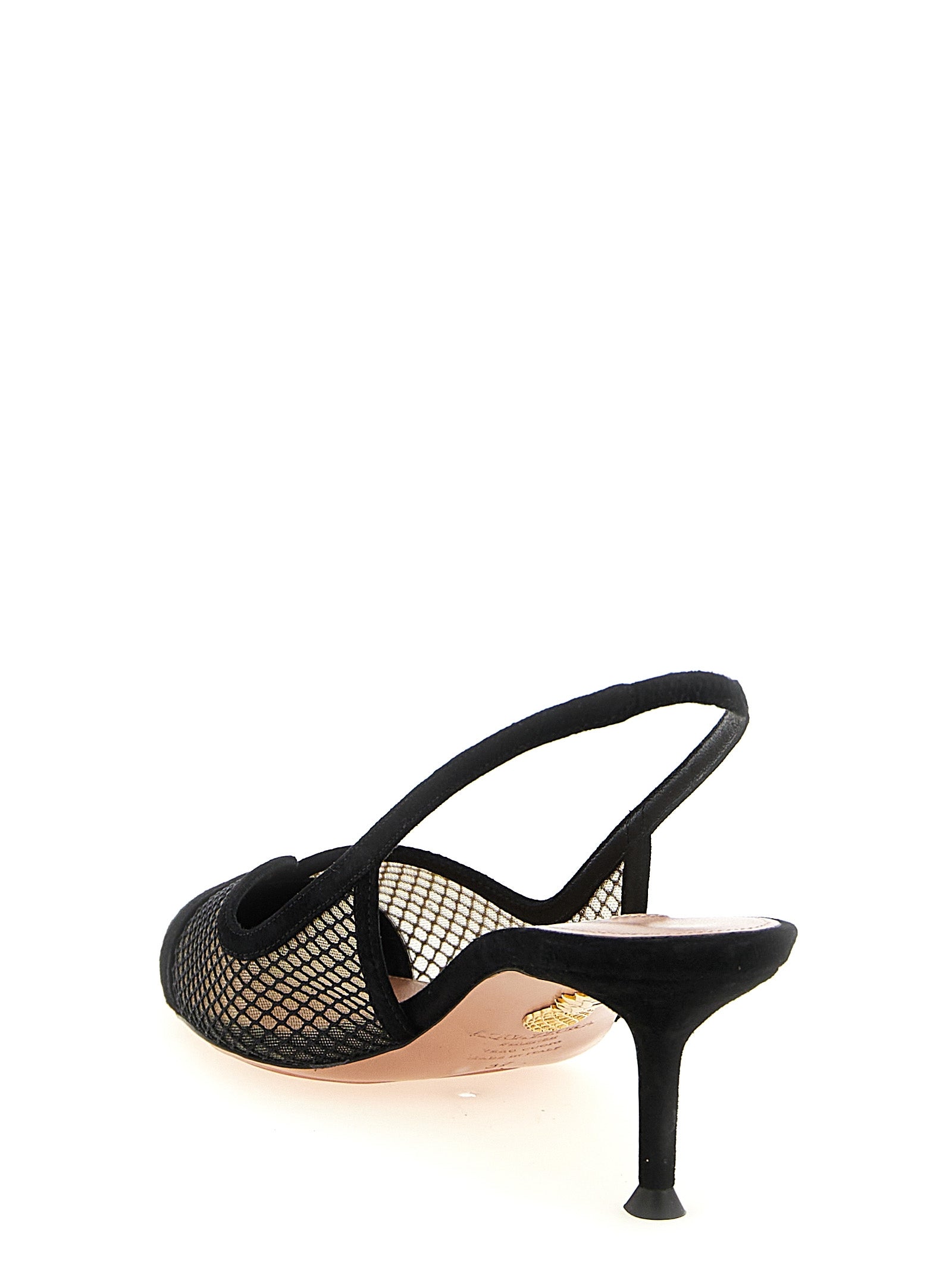 Aquazzura 'Gia Mesh' Slingback