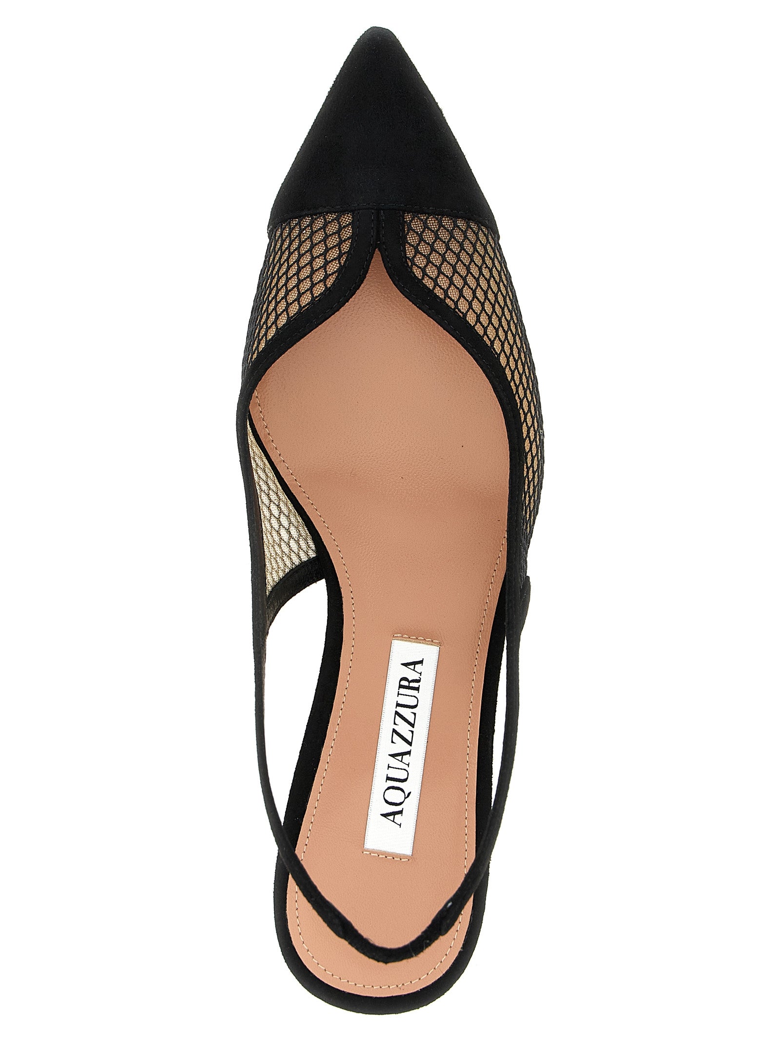 Aquazzura 'Gia Mesh' Slingback