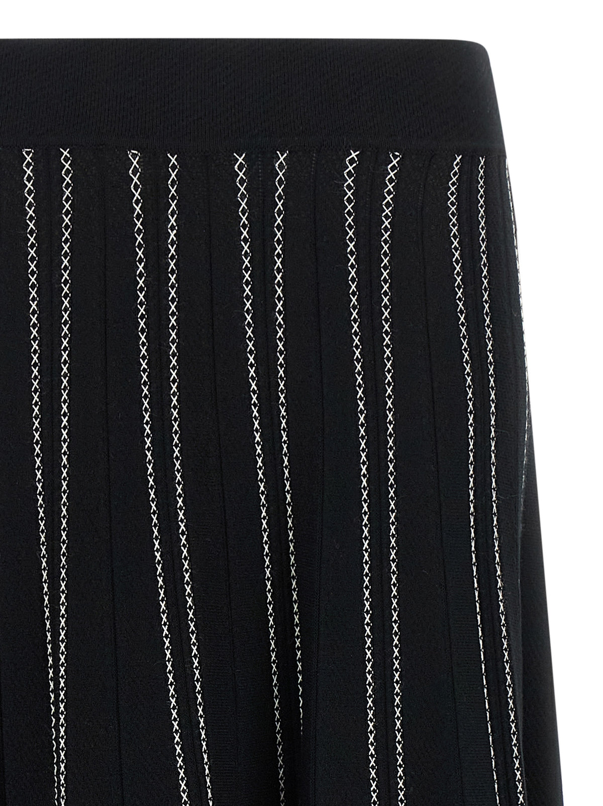 Elisabetta Franchi Origami Knit Skirt