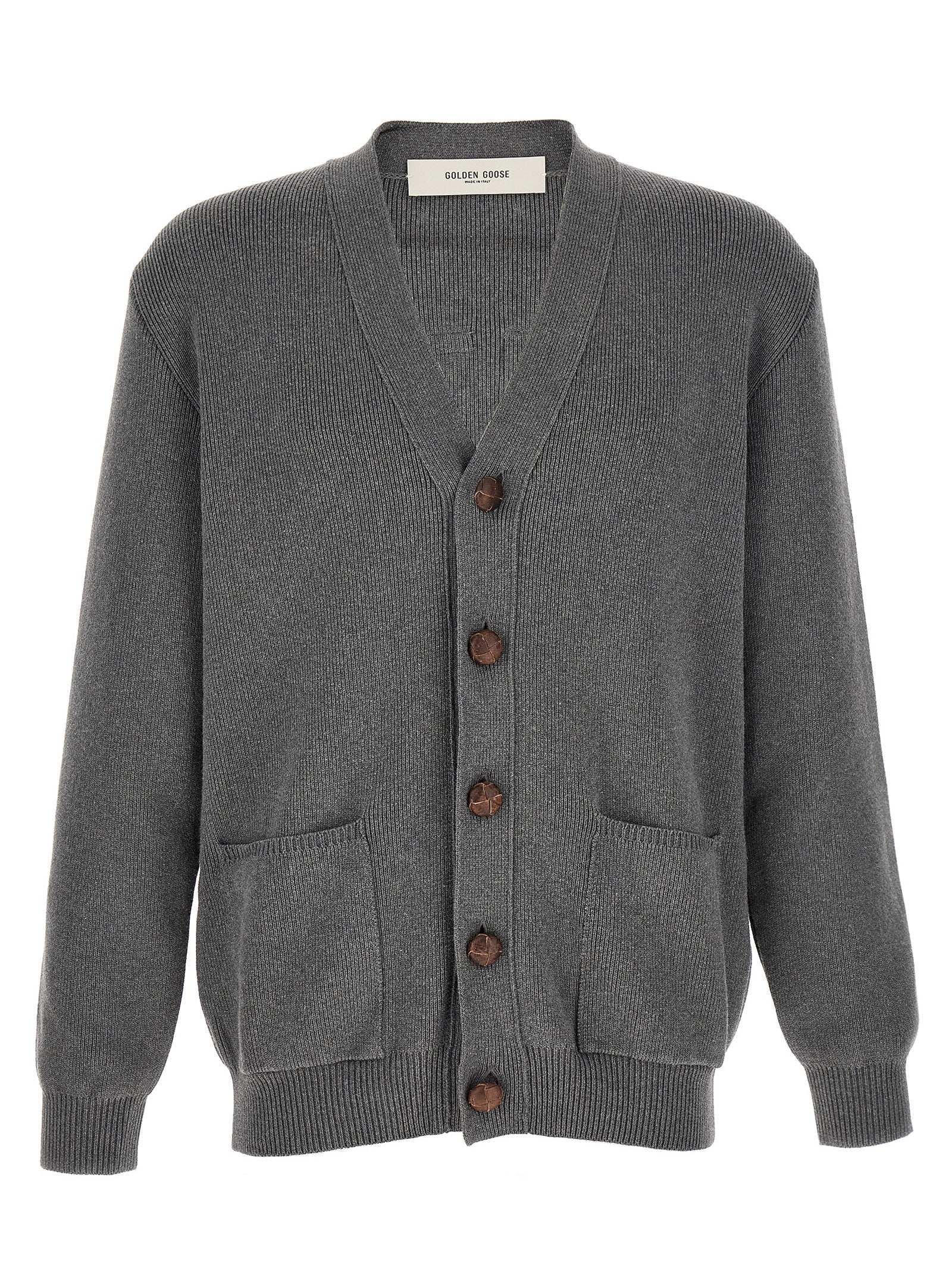 Golden Goose Logo Cardigan