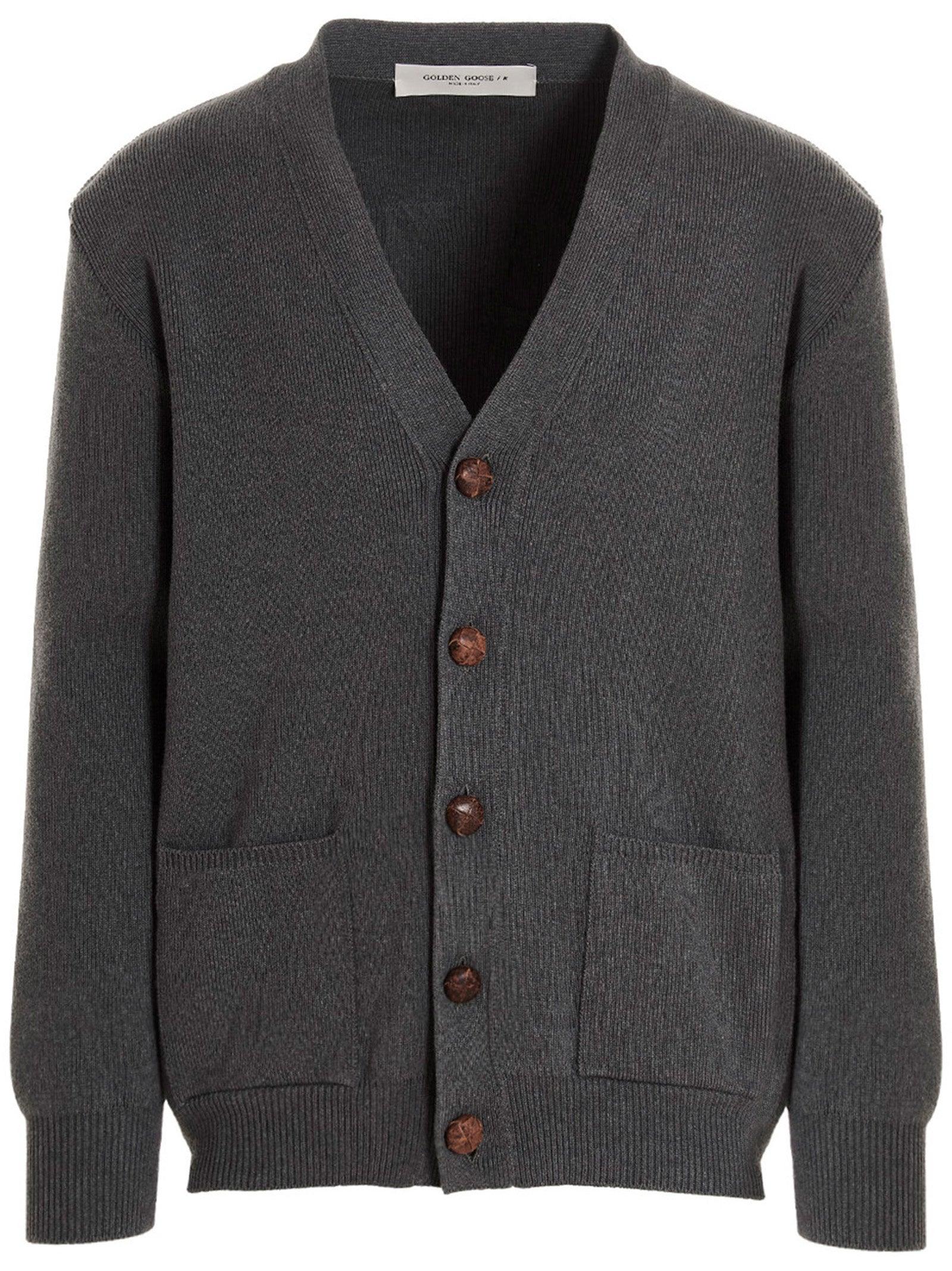 Golden Goose Logo Cardigan
