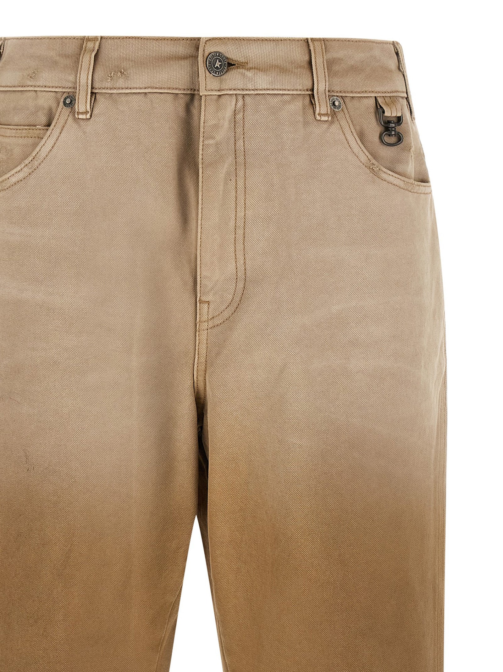Golden Goose Journey Russell Trousers With Check Lapels