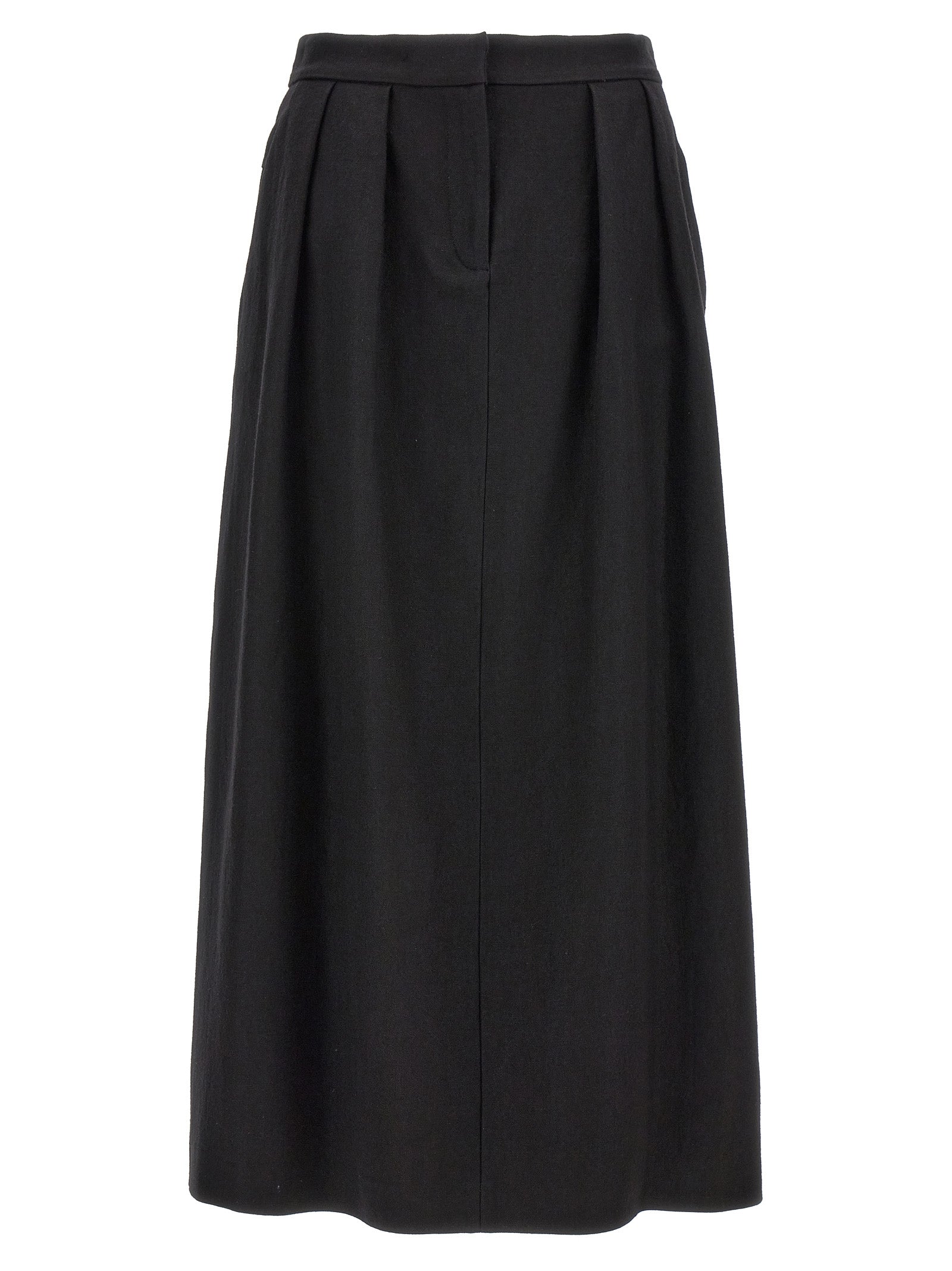 Fabiana Filippi Wool Midi Skirt