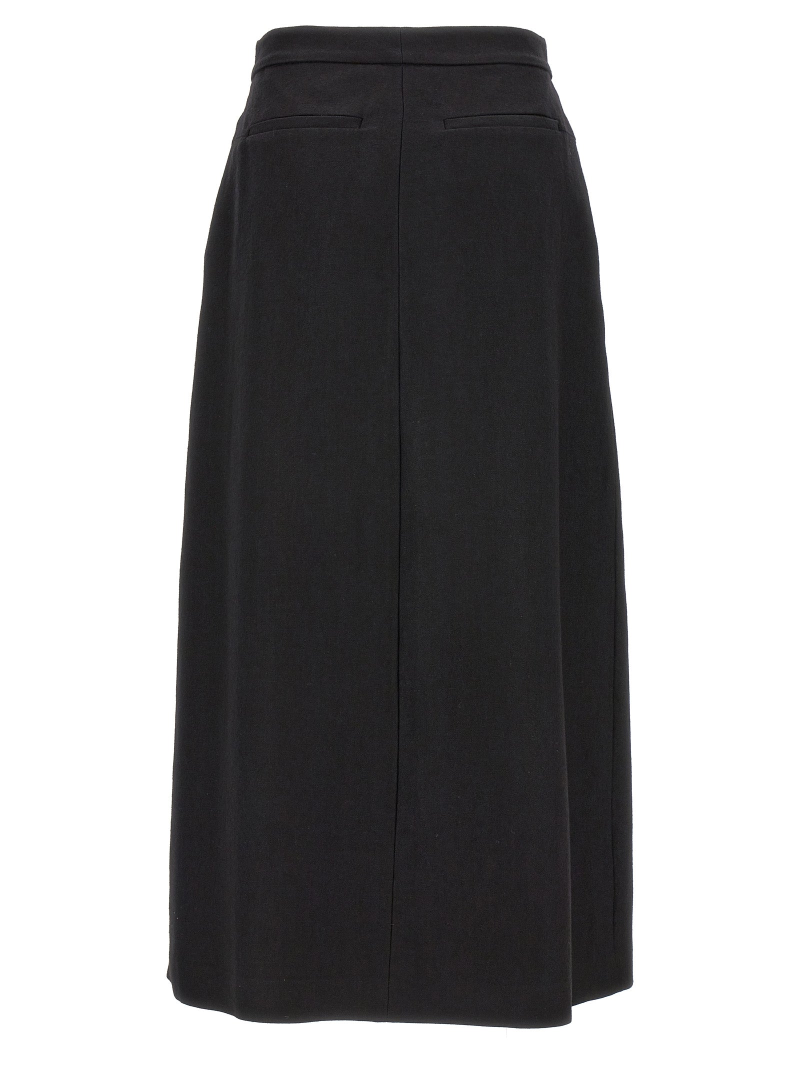 Fabiana Filippi Wool Midi Skirt