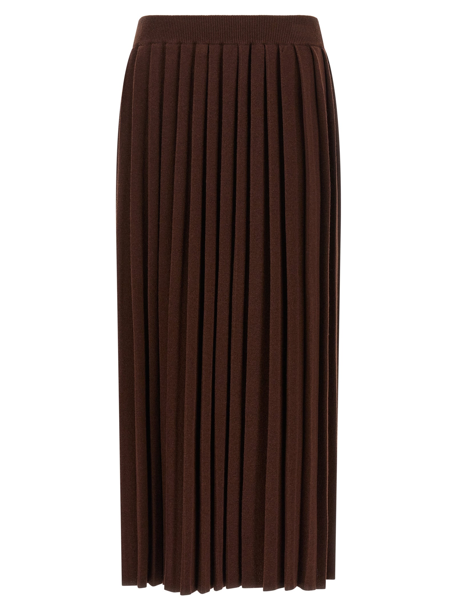 Fabiana Filippi Knitted Pleated Skirt