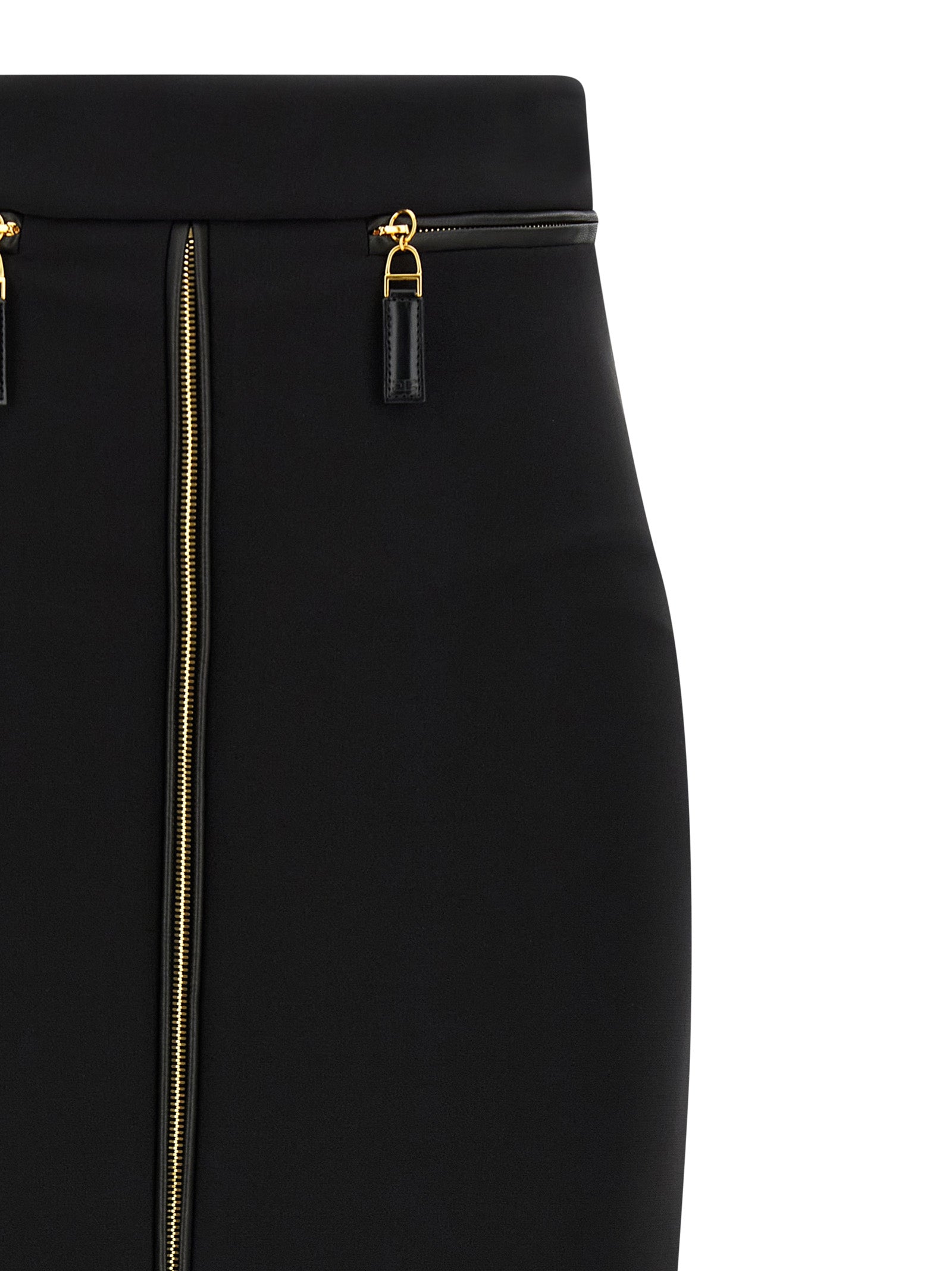 Elisabetta Franchi Zip Skirt