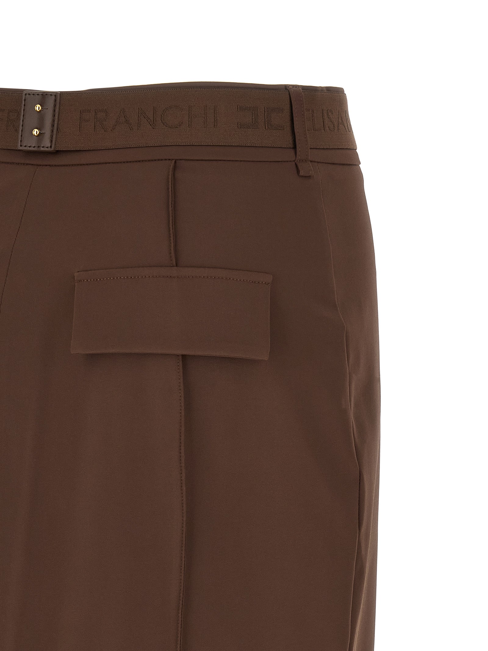 Elisabetta Franchi Belt Skirt