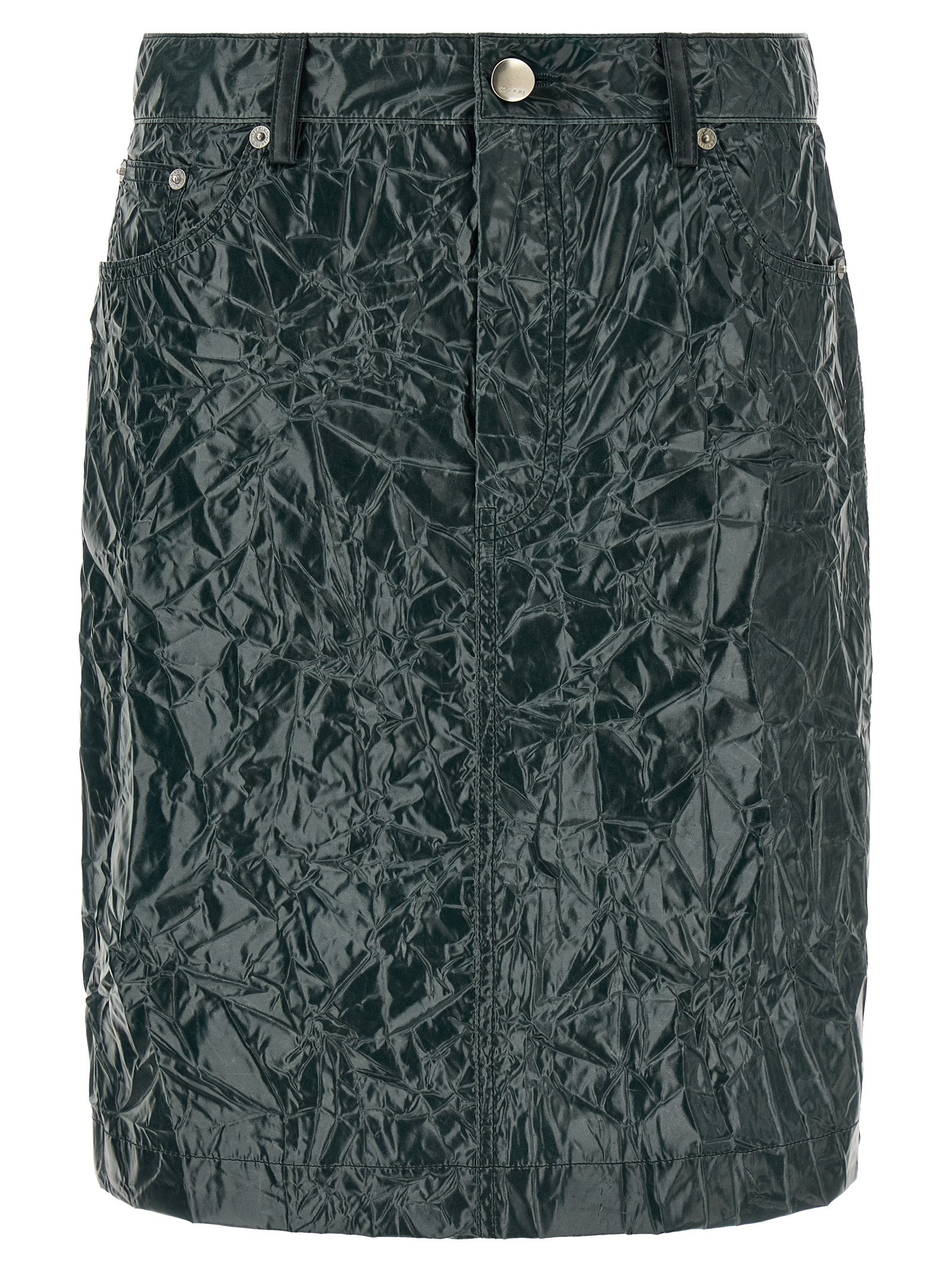 Marni Skirt With A Wrinkled Effect