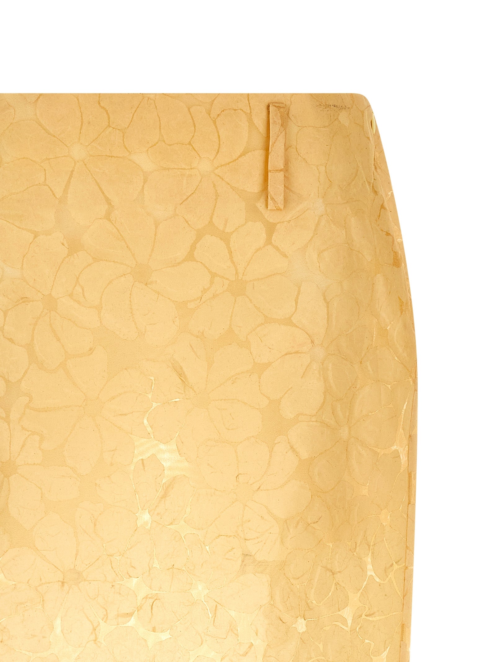 Marni Straight Skirt With Floral Pattern