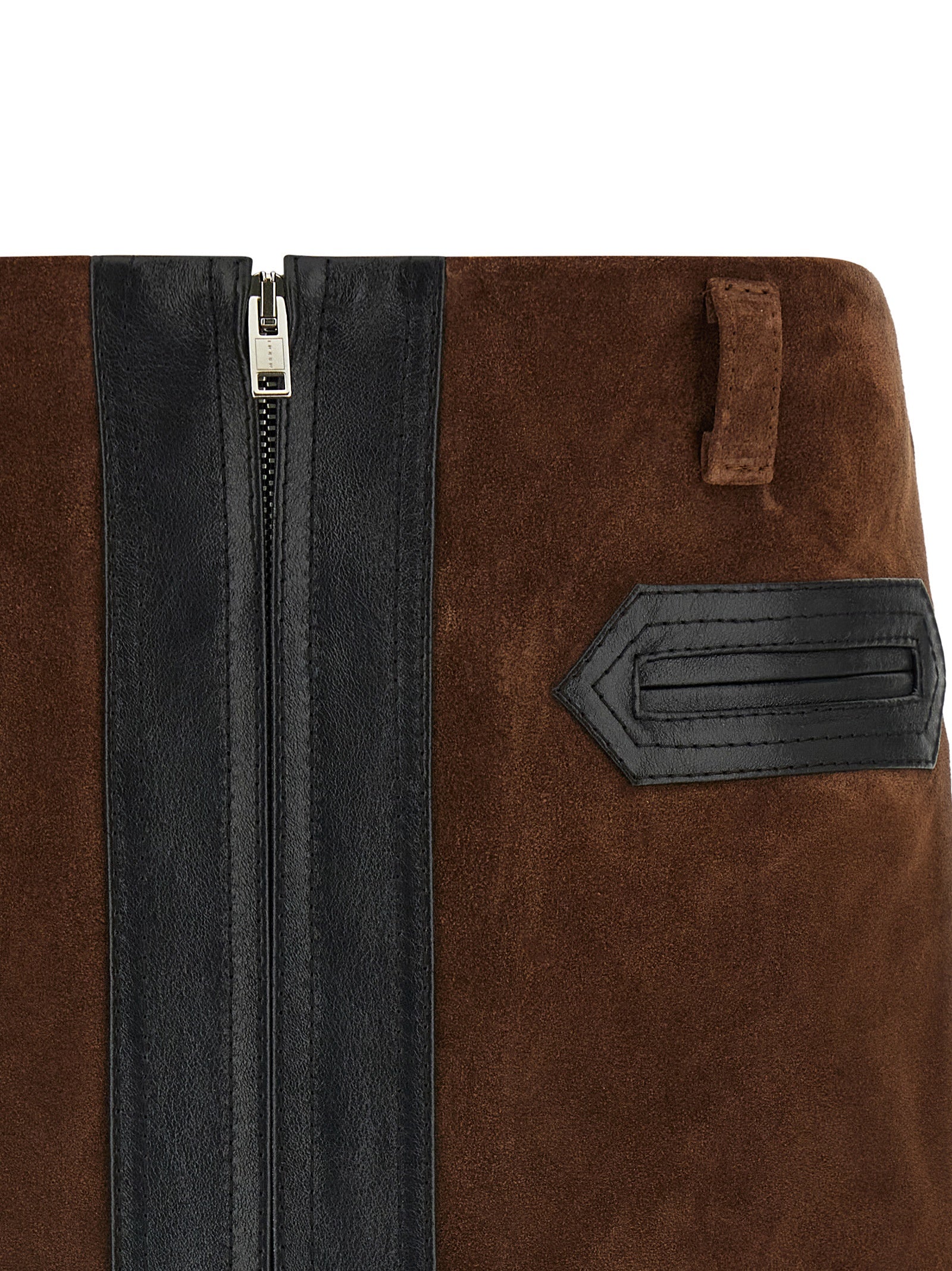 Marni Leather Skirt