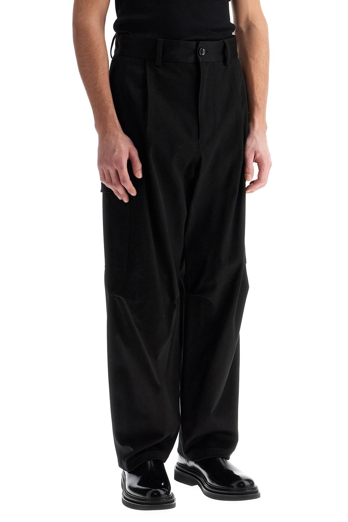 Dolce & Gabbana Stretch Cotton Cargo Pants For Men/W