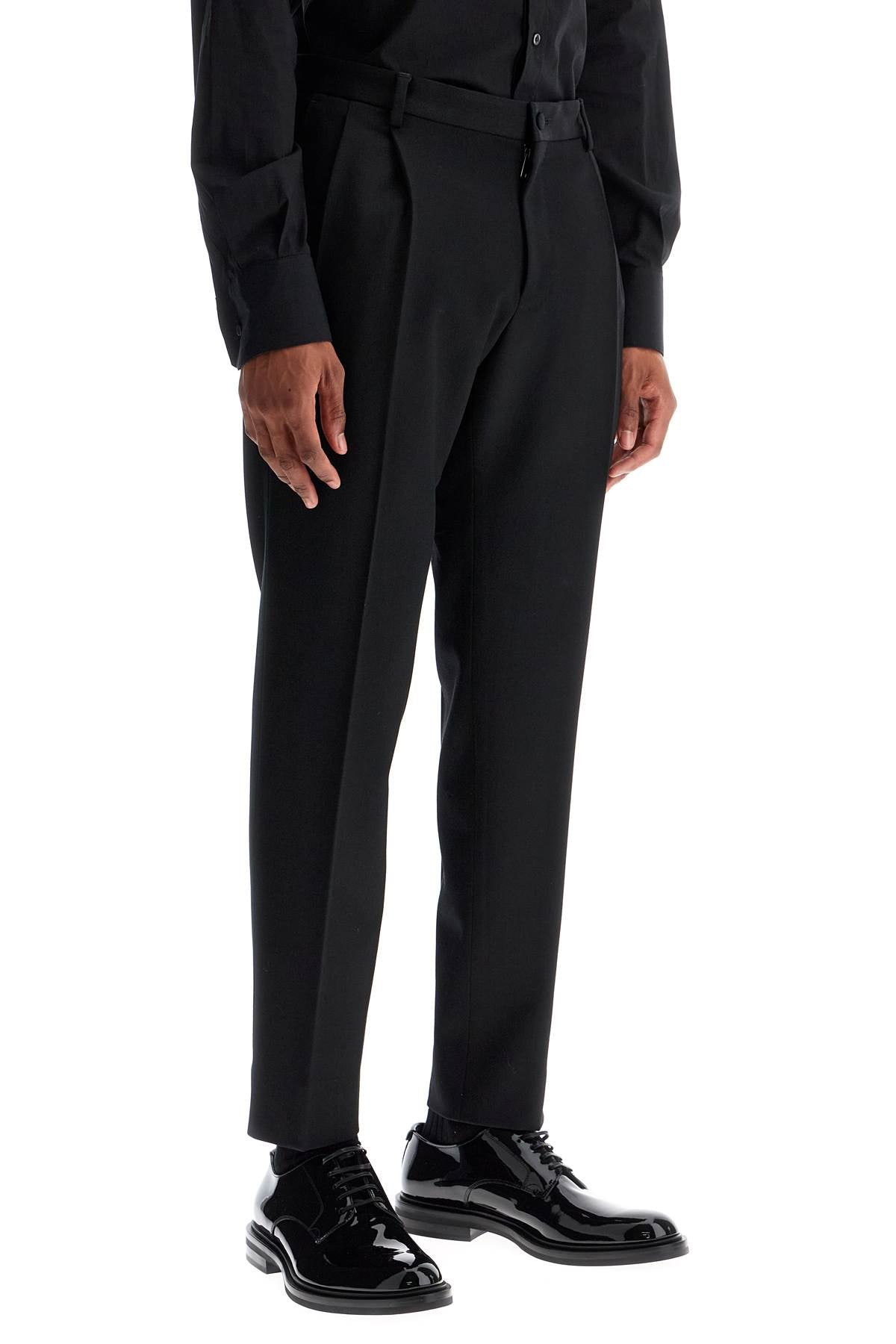 Dolce & Gabbana Tuxedo Trousers In Gab