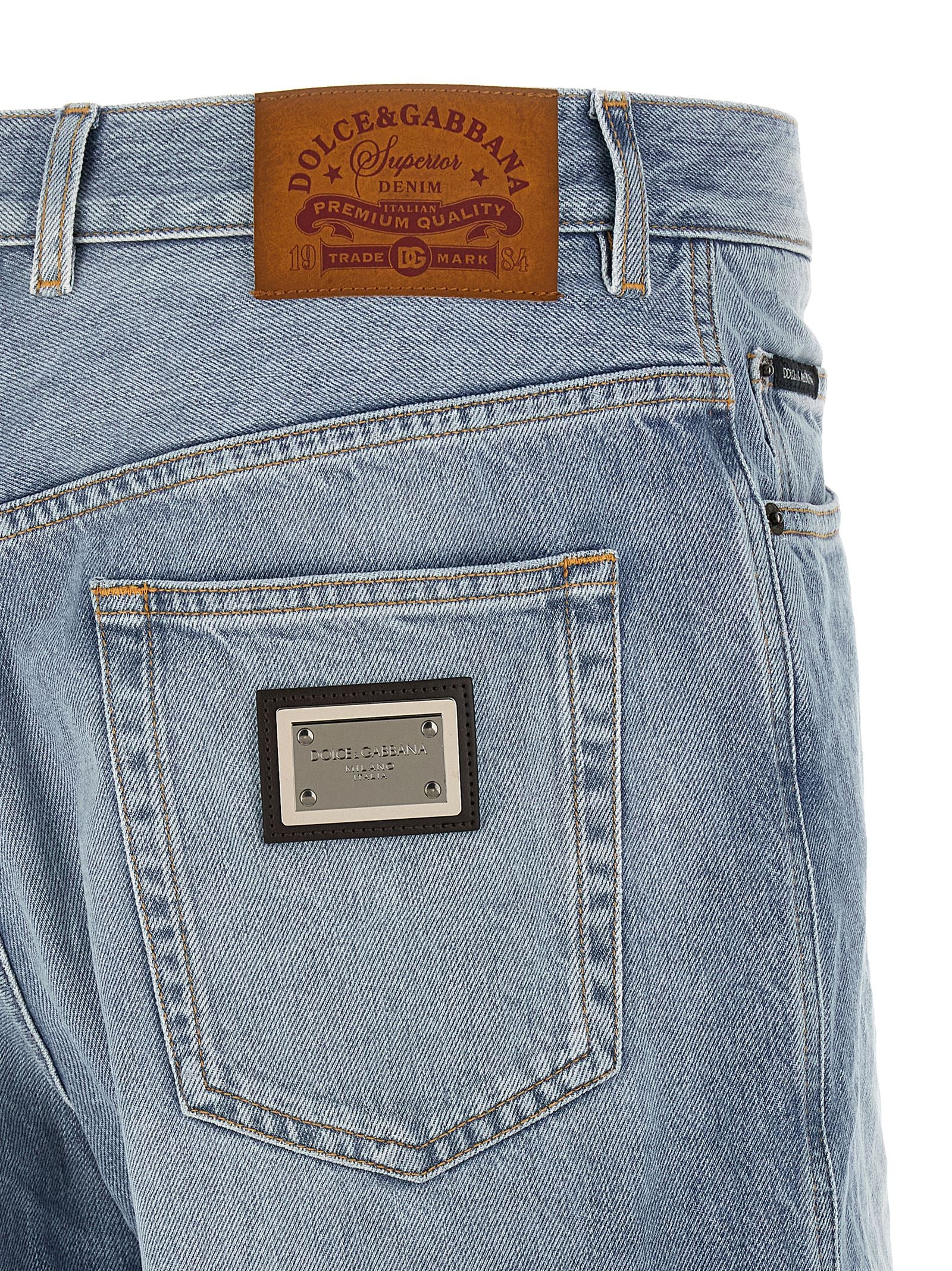 Dolce & Gabbana Denim Bermuda Shorts