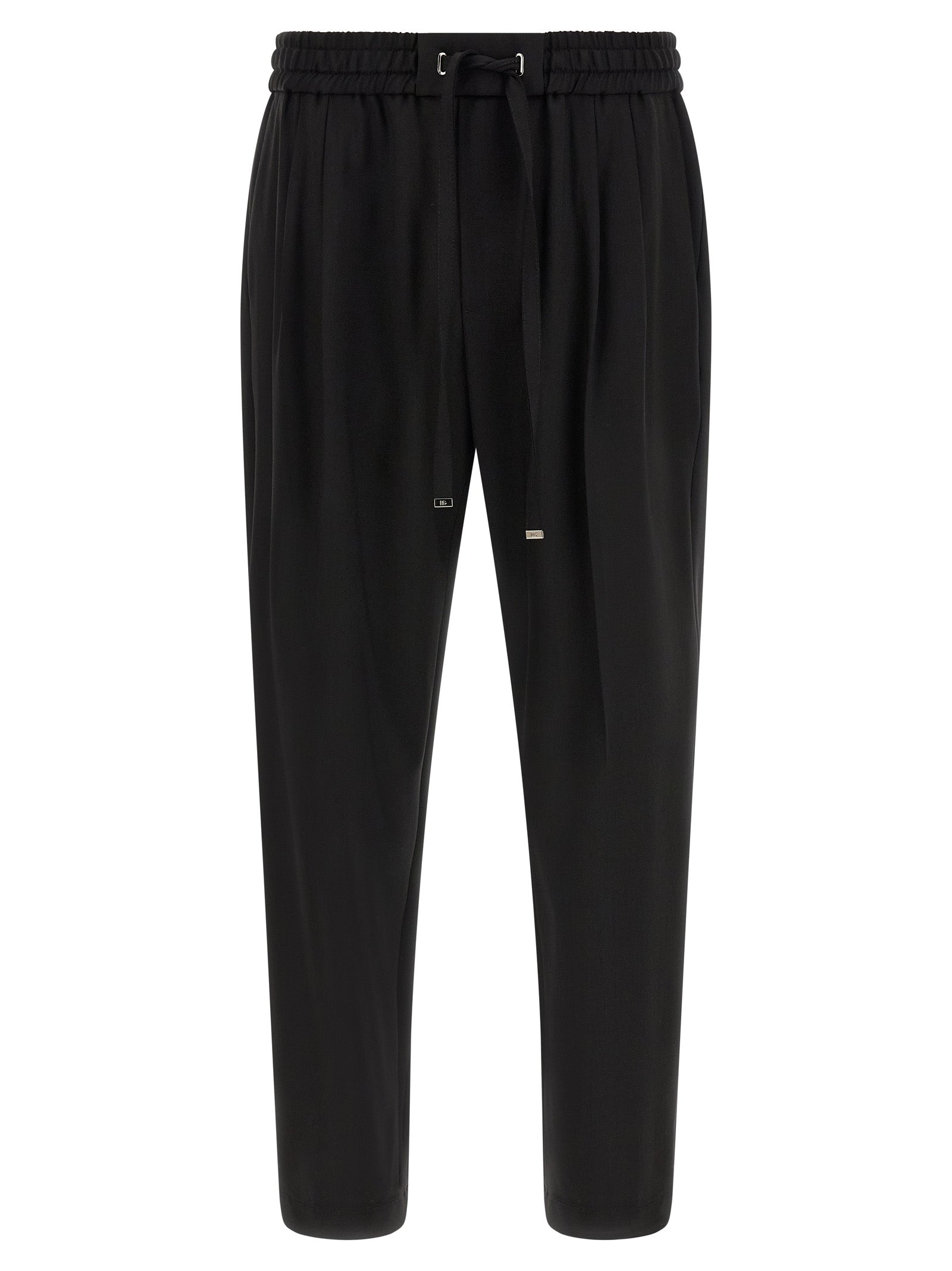 Dolce & Gabbana Wool Gabardine Joggers